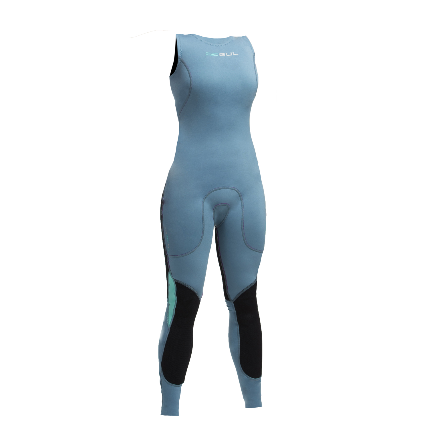 Gul Femmes Code Zéro 1Mm Bs Long Jane Wetsuit - Étain / Bleu