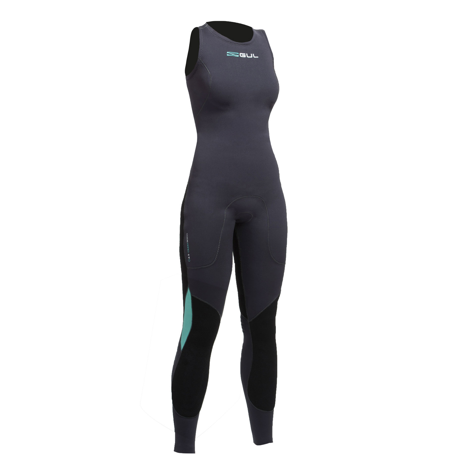 Gul Femmes Code Zéro 3Mm Blindstitched Long Jane Wetsuit - Jet