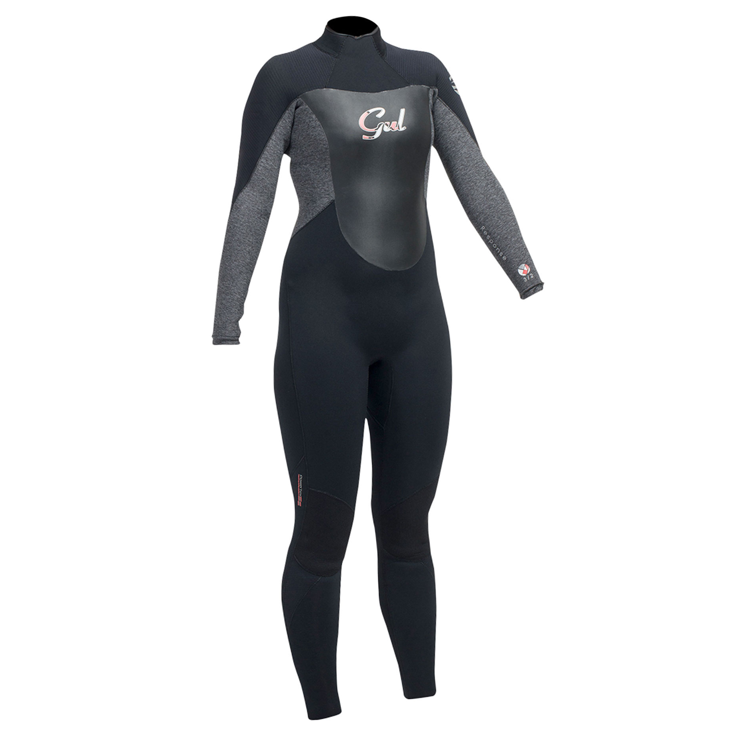 Réponse Femmes Gul 3 / 2Mm Blindstitched T2 Wetsuit - Noir / Marl