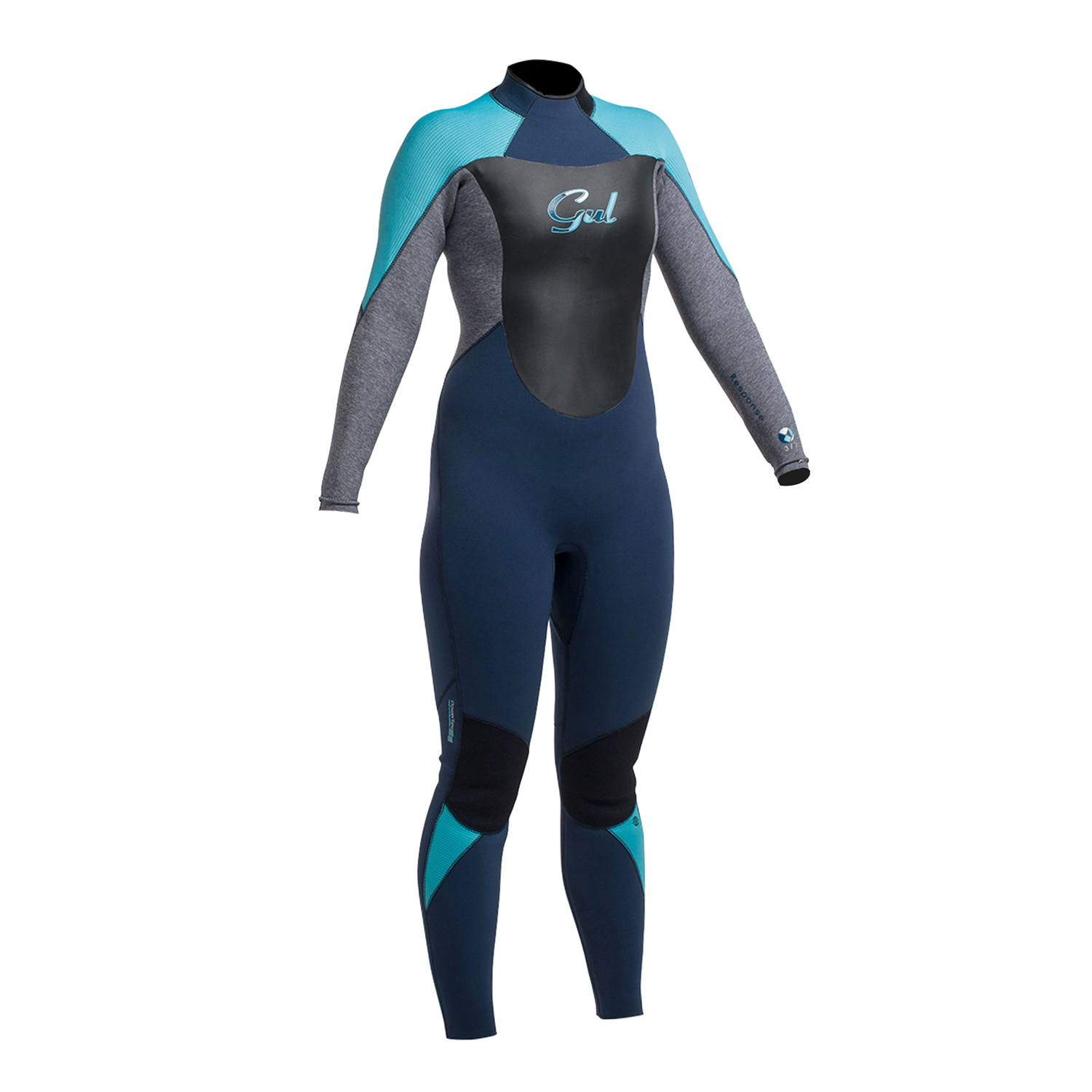 Réponse Femmes Gul 3 / 2Mm Blindstitched T2 Wetsuit - Navy / Marl