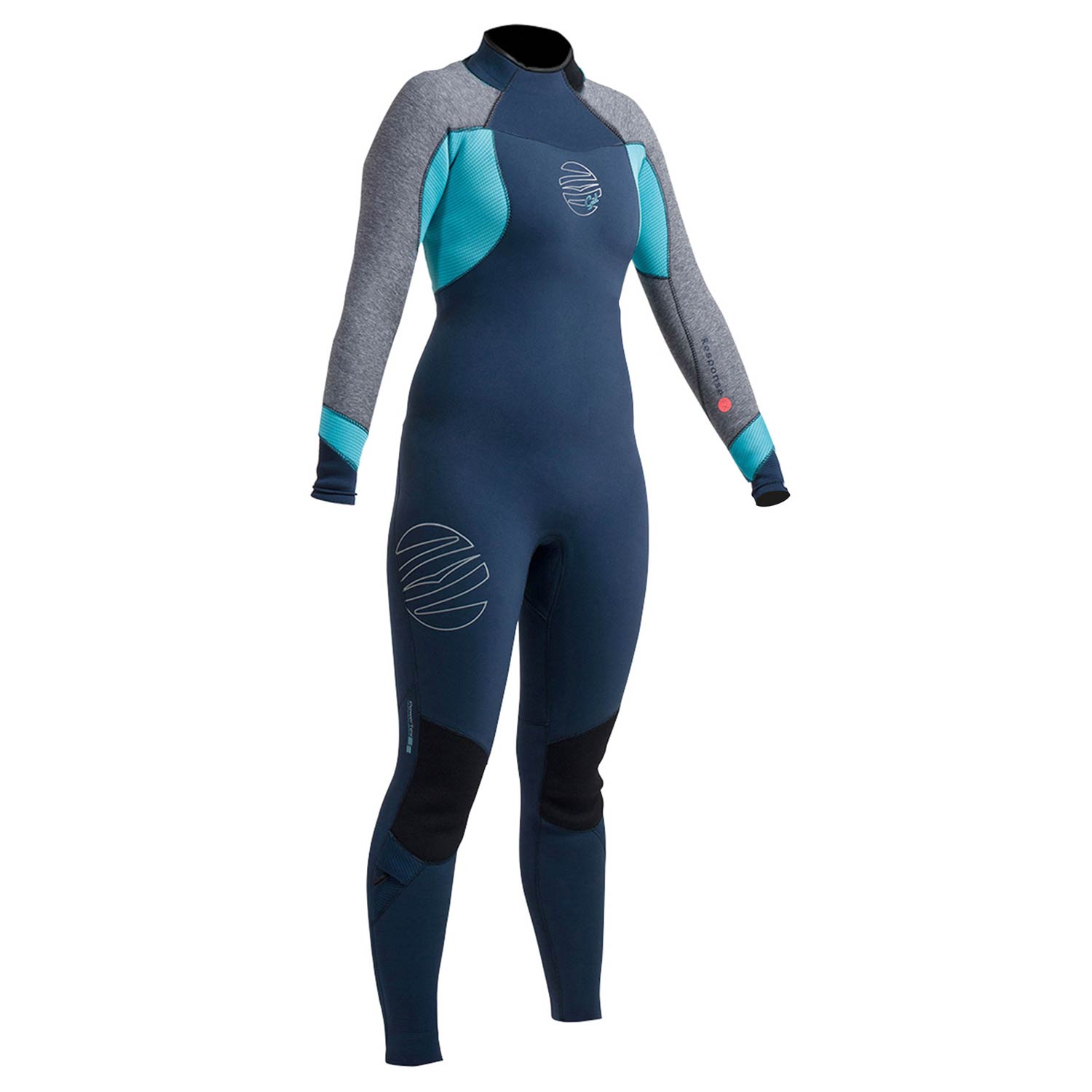 Réponse Femmes Gul Fx 3 / 2Mm Blindstiched Wetsuit - Navy / Marl