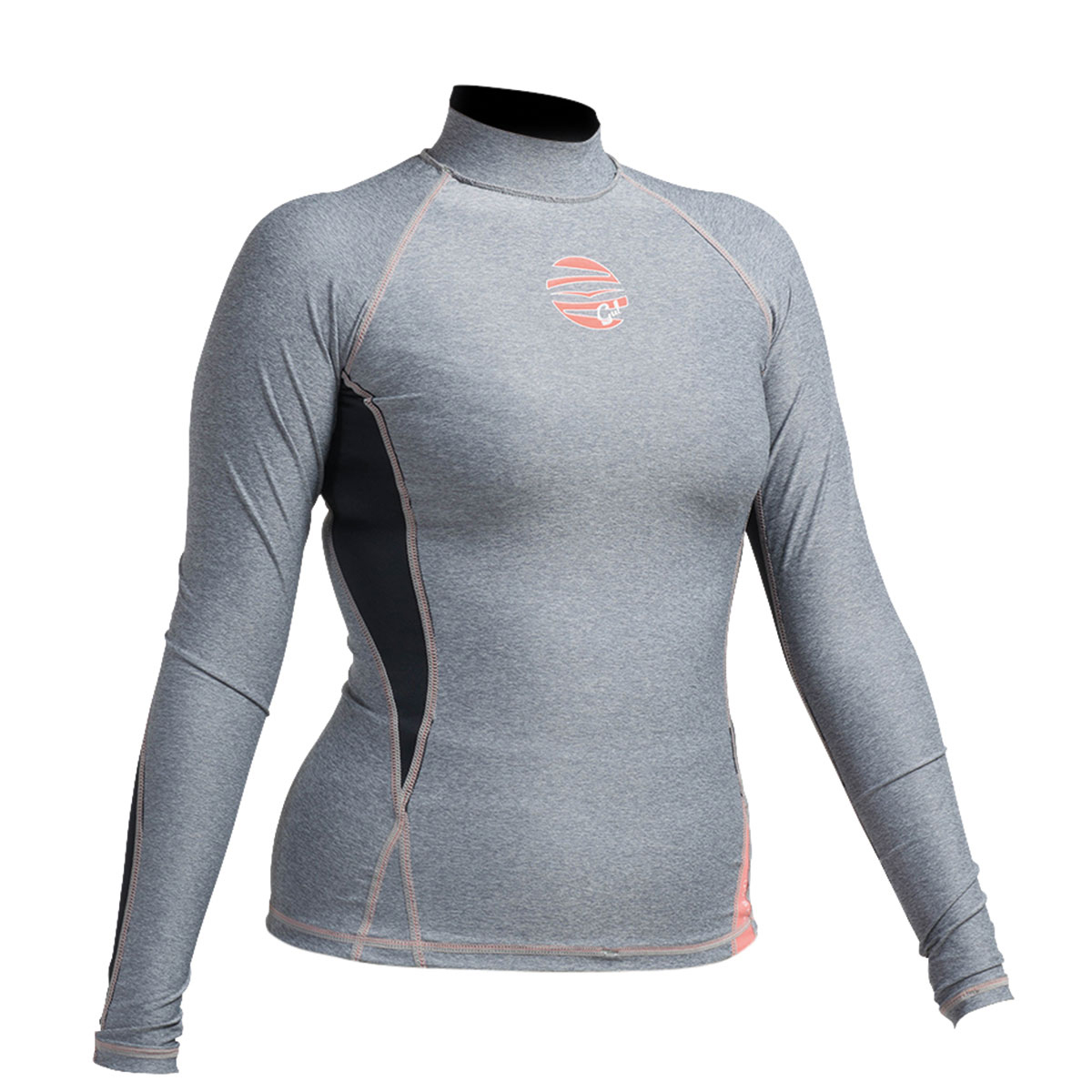 Gul Femmes Swami F / L À Manches Longues Rashguard - Marl / Noir