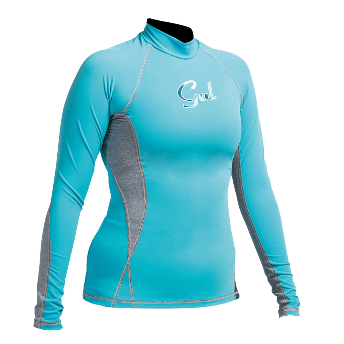 Gul Femmes Swami F / L À Manches Longues Rashguard - Turquoise / Marl