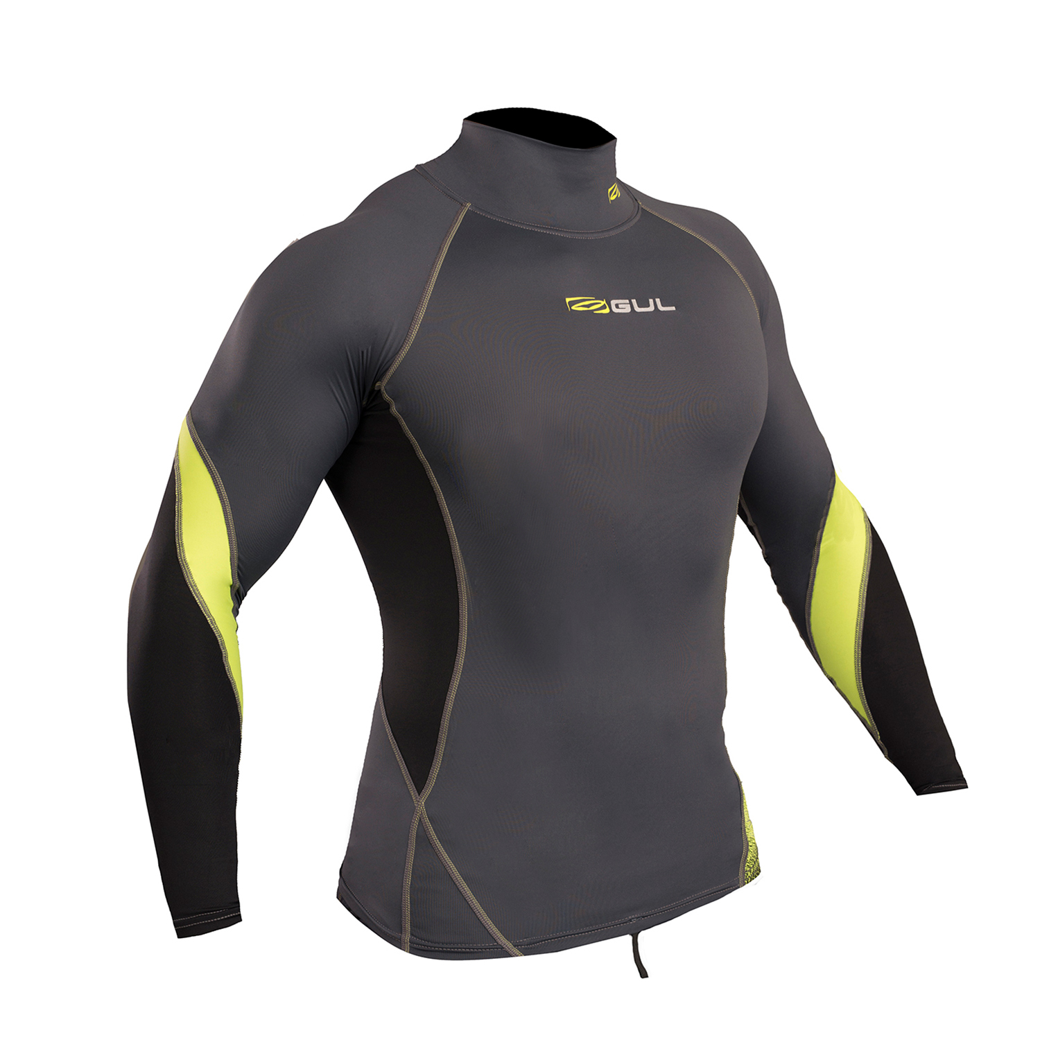 Gul Xola Manches Longues Rashvest - Graphite / Lime