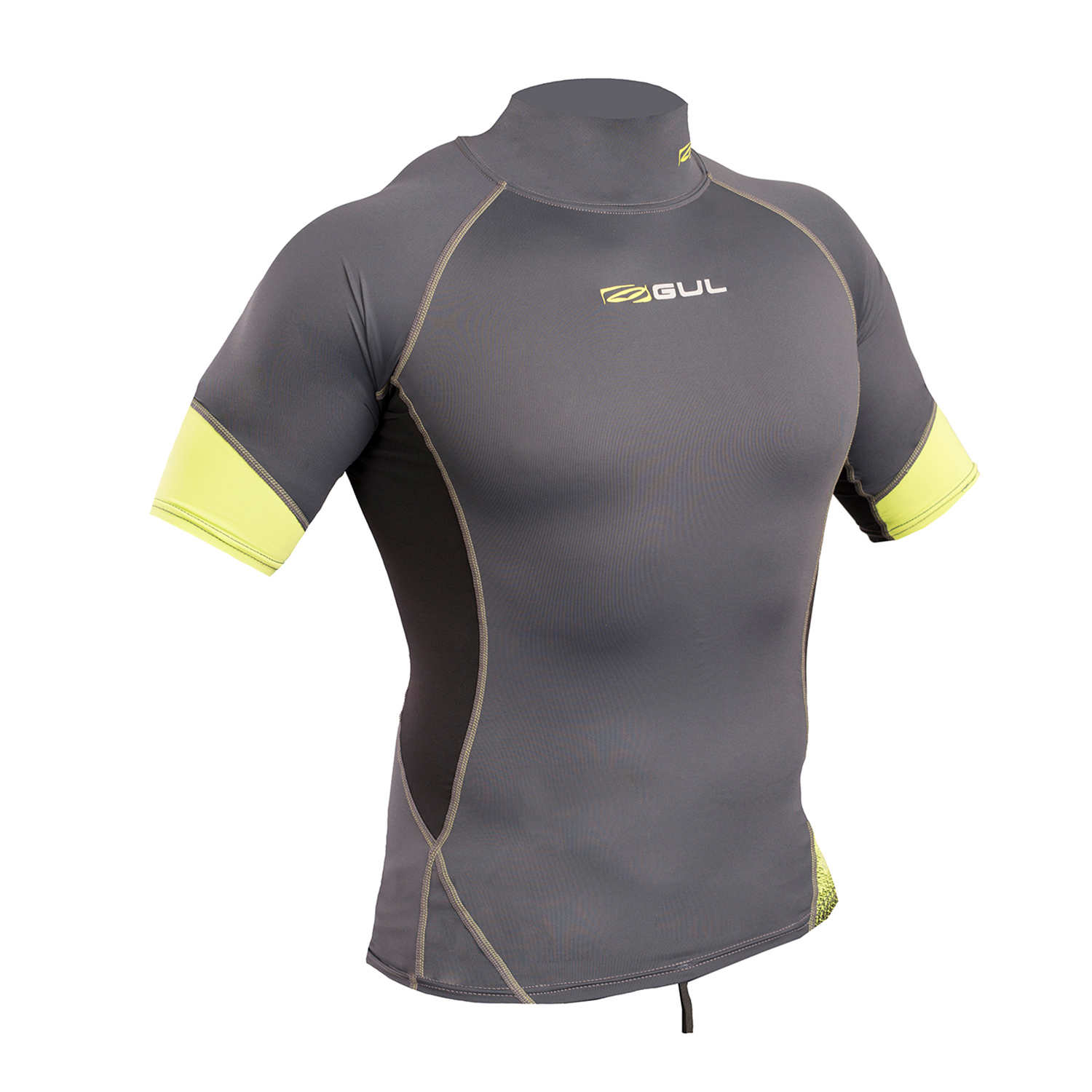 Gul Xola Manches Courtes Rashvest - Graphite / Lime