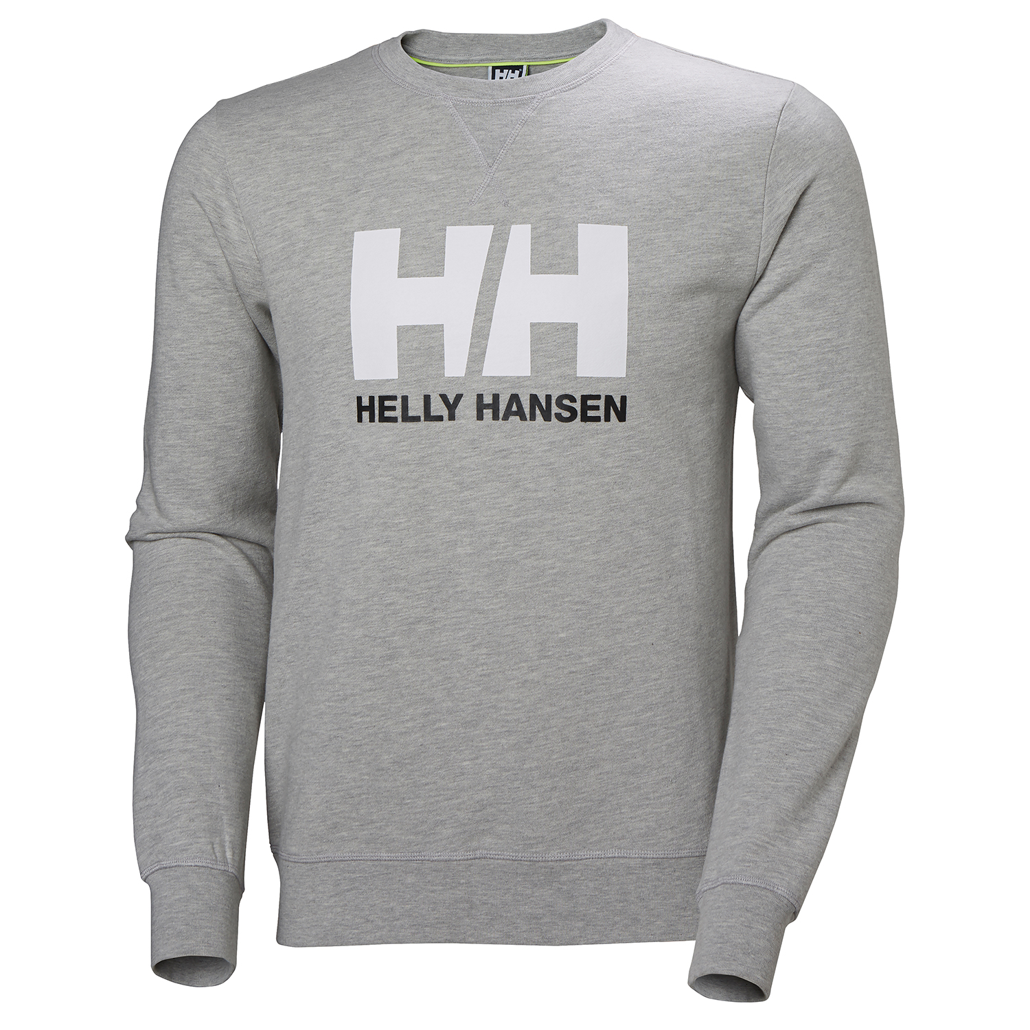 Helly Hansen Pull Ras Du Cou Avec Logo Hh - Gris Mélange