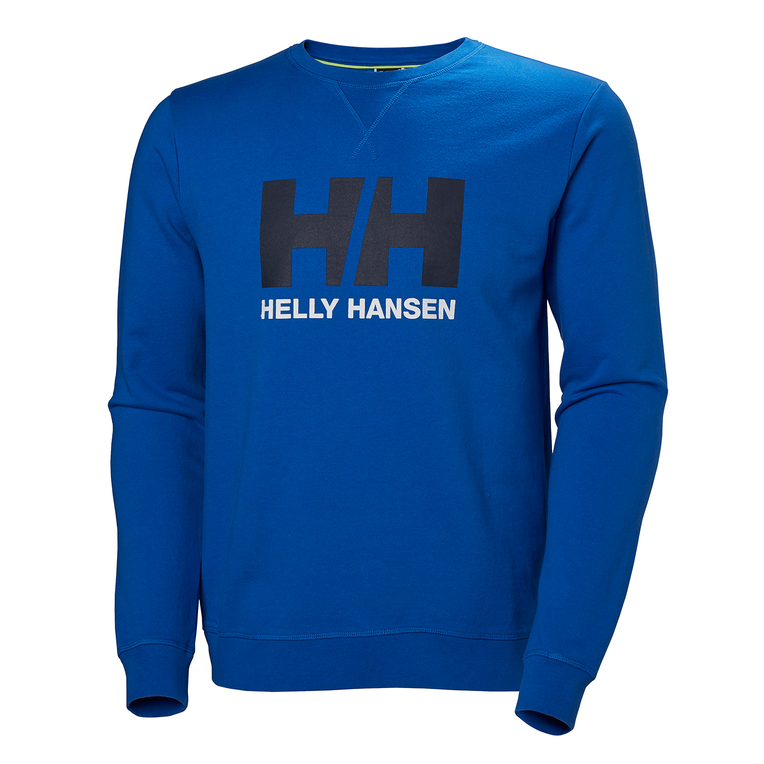Helly Hansen Pull Ras Du Cou À Logo Hh - Bleu Olympien