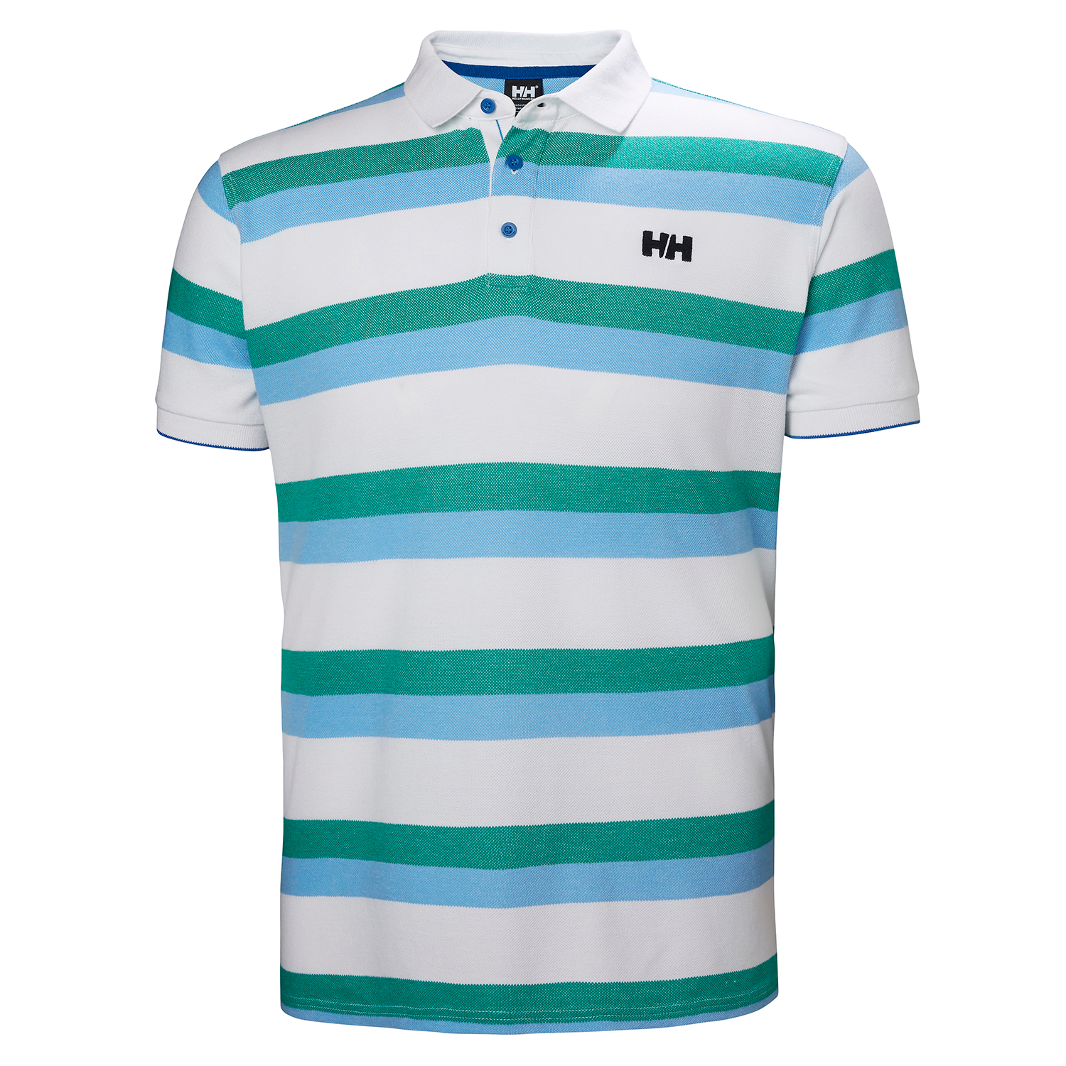 Helly Hansen Marstrand Polo - Bleuet Double Rayure