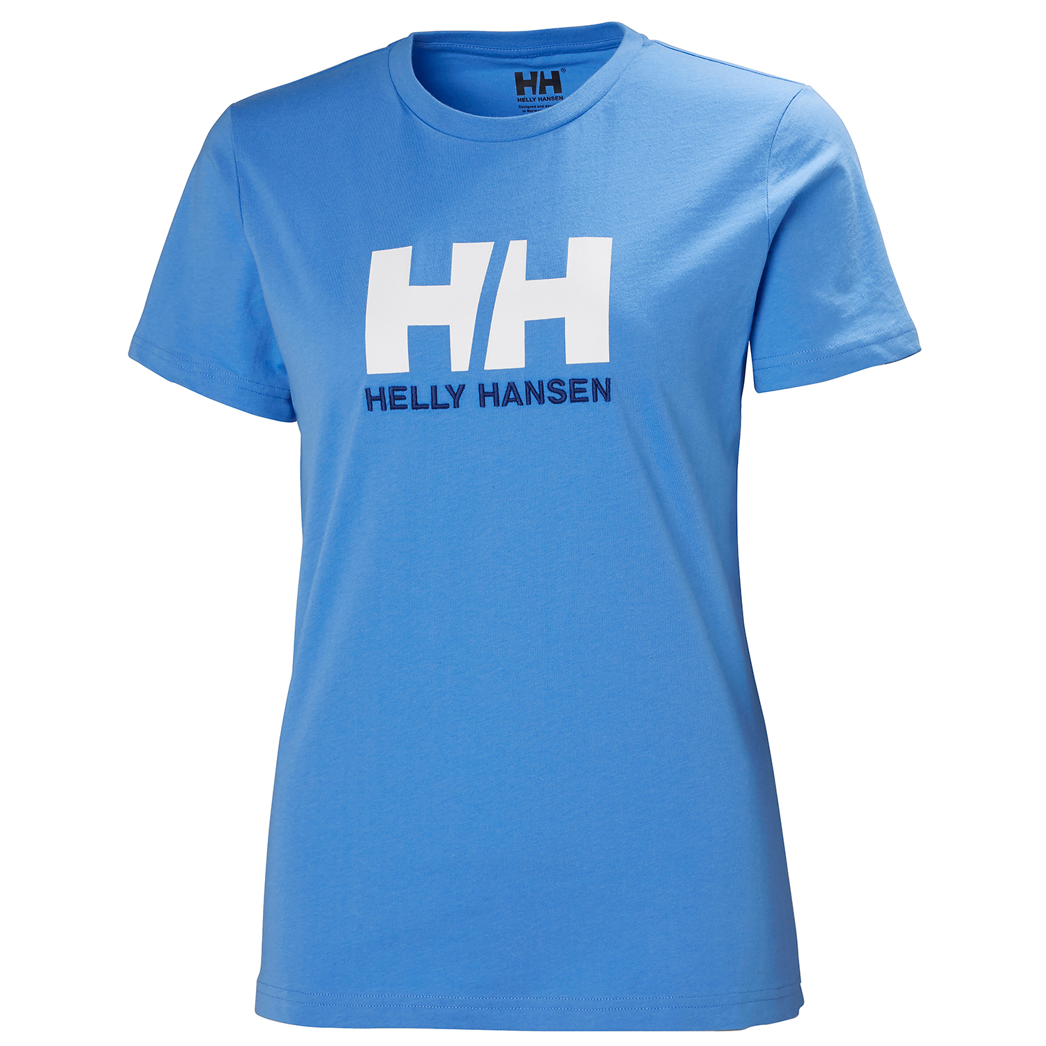 Helly Hansen Tee Shirt Femme Logo Hh - Bleuet