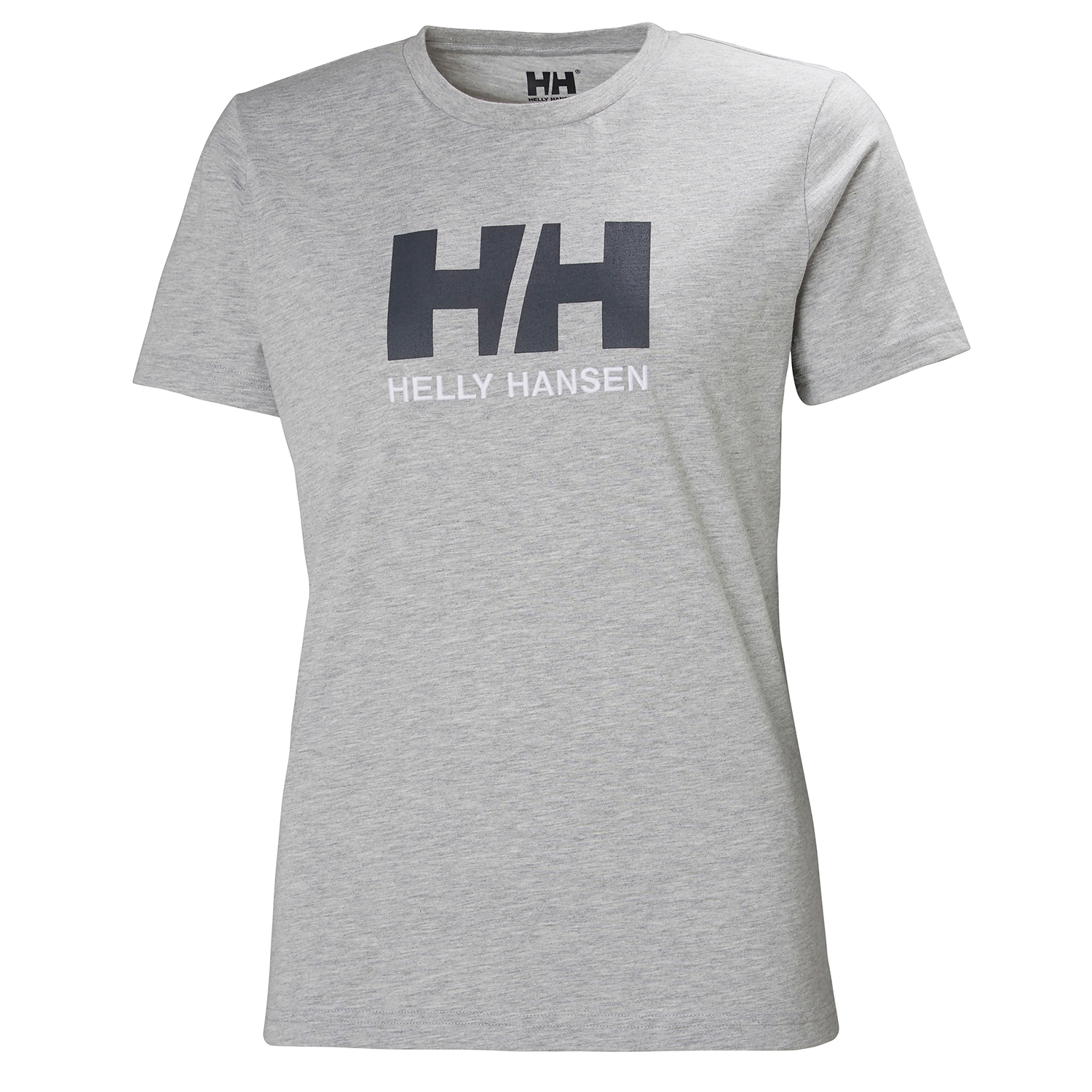 Helly Hansen Tee Shirt Femme Logo Hh - Gris Mélange