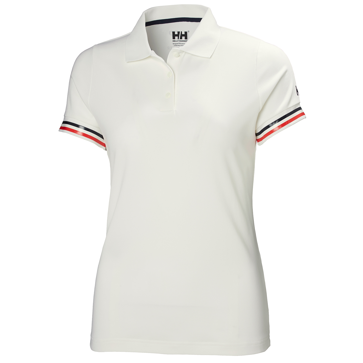 Helly Hansen Polo Pour Femmes Code Zero Hp - Blanc