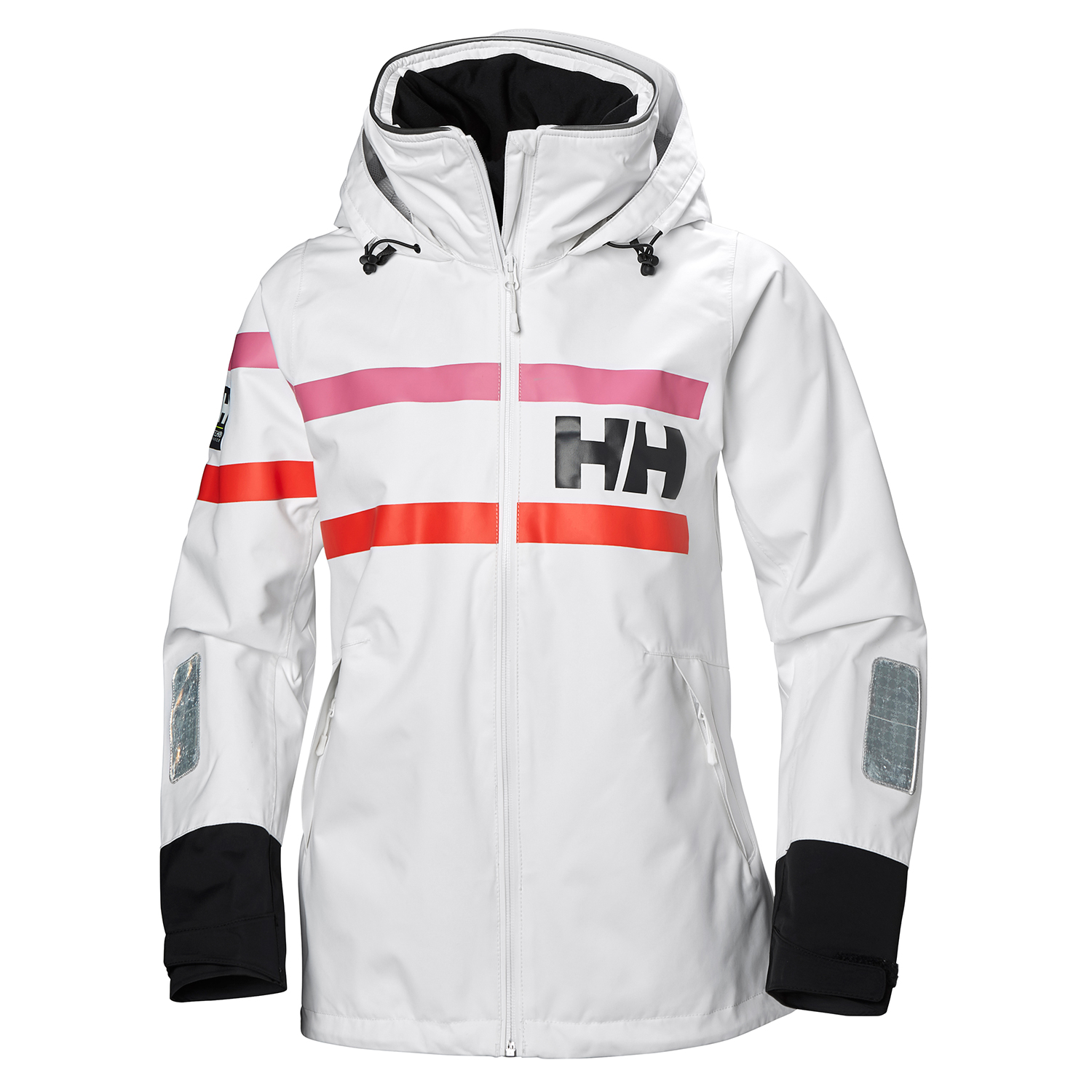 Helly Hansen Femme Salt Power Jacket - Blanc Orange