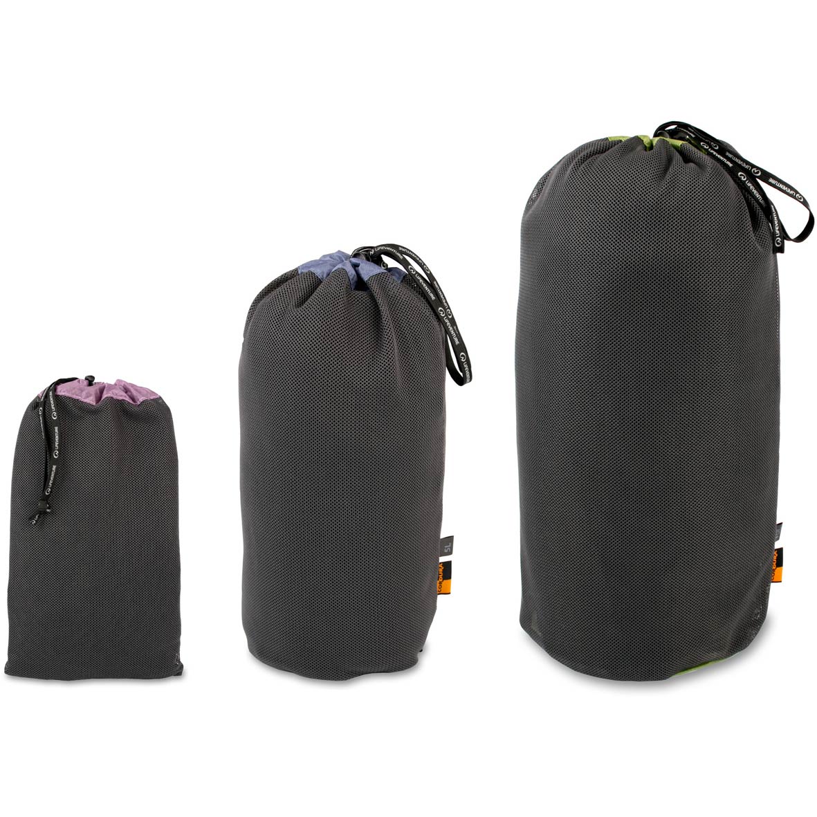 Lifeventure Mesh Stuff Sacks Multipack - 2, 5,10 Litre
