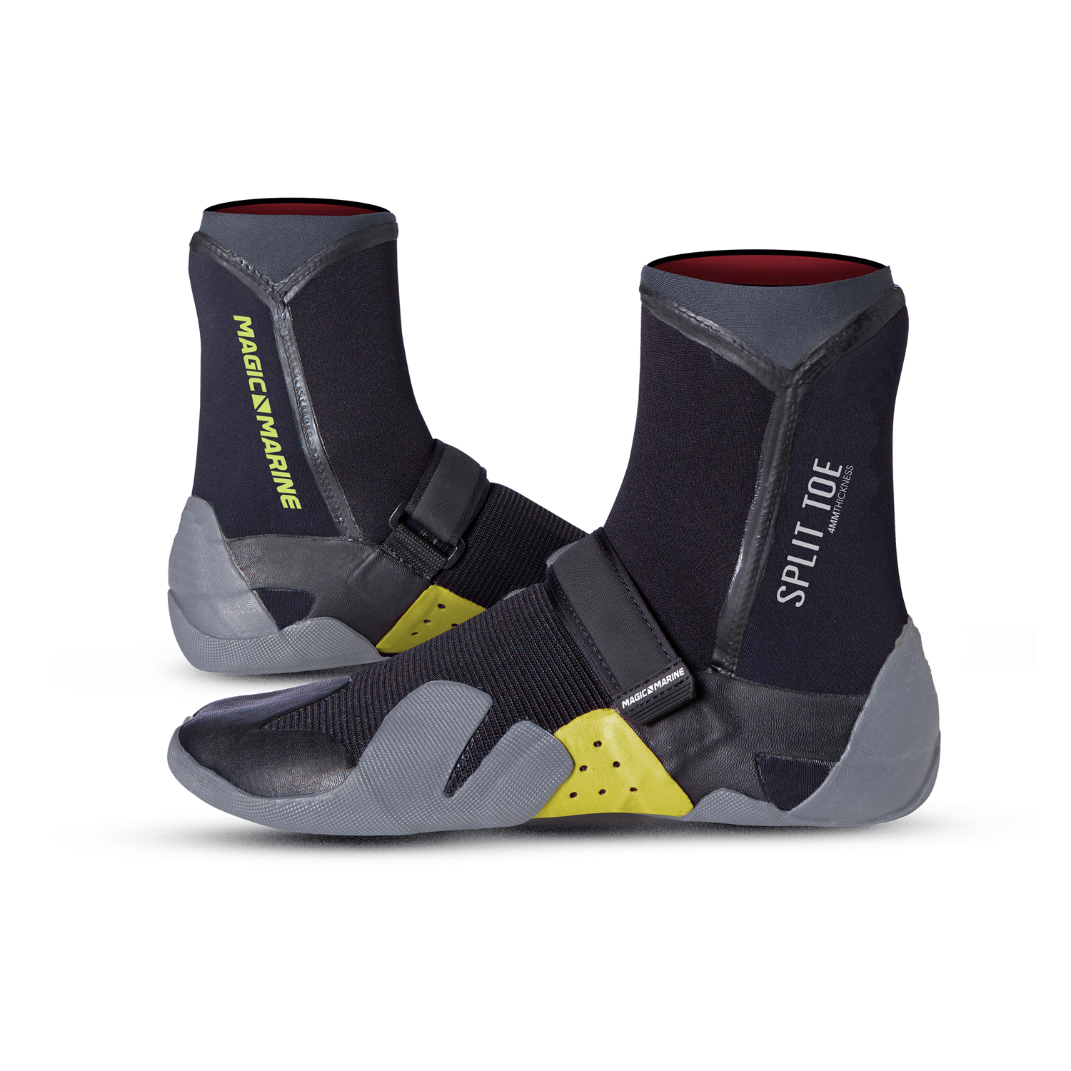 Magic Marine 4Mm Néoprène Split Toe Sailing Bottes - Noir
