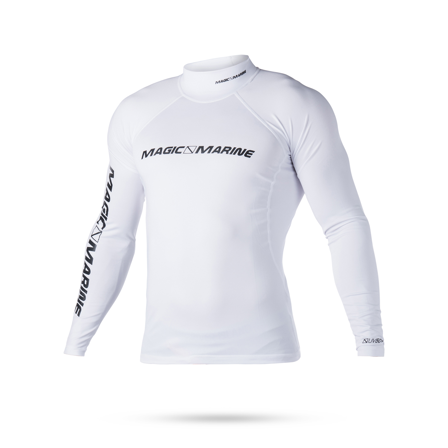 Magic Marine Cube Manches Longues Rashvest - Blanc / Noir
