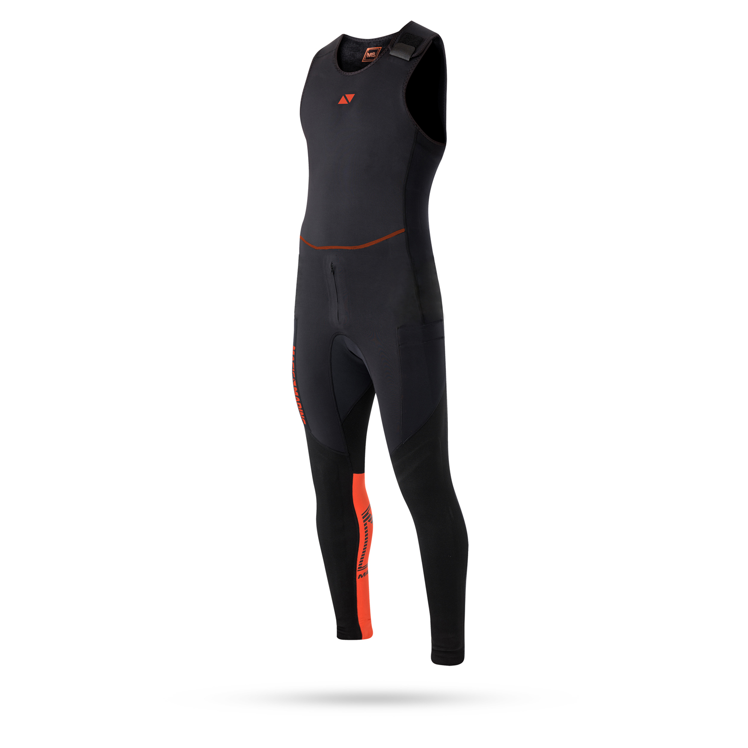 Magique Marine Impact Pro 2Mm Flatlock Long John Wetsuit - Noir