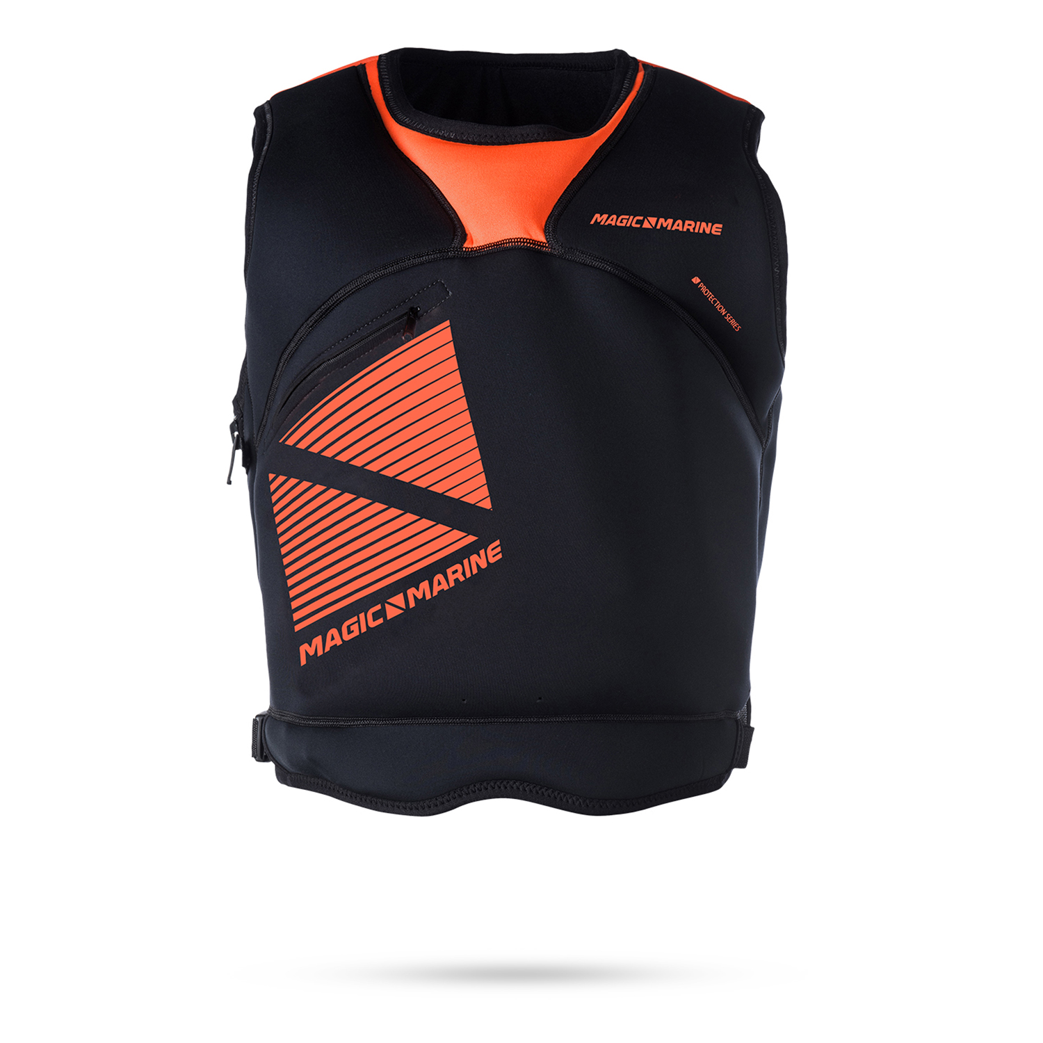 Magic Marine Impact Pro Aide À La Flottabilité Latérale Zip - Noir