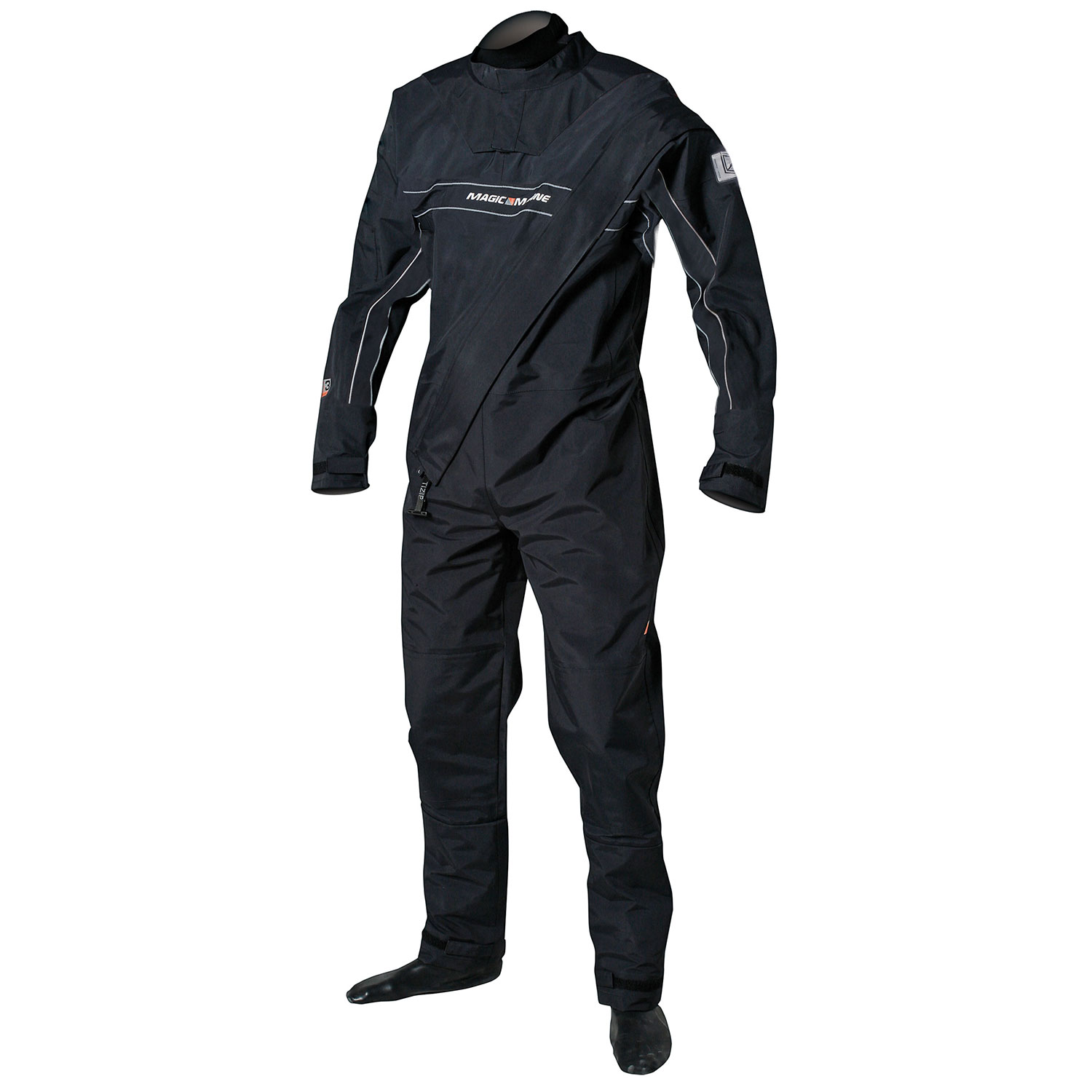 Magic Marine Regatta Combat Respirant Avec Des Chaussettes Junior - Noir