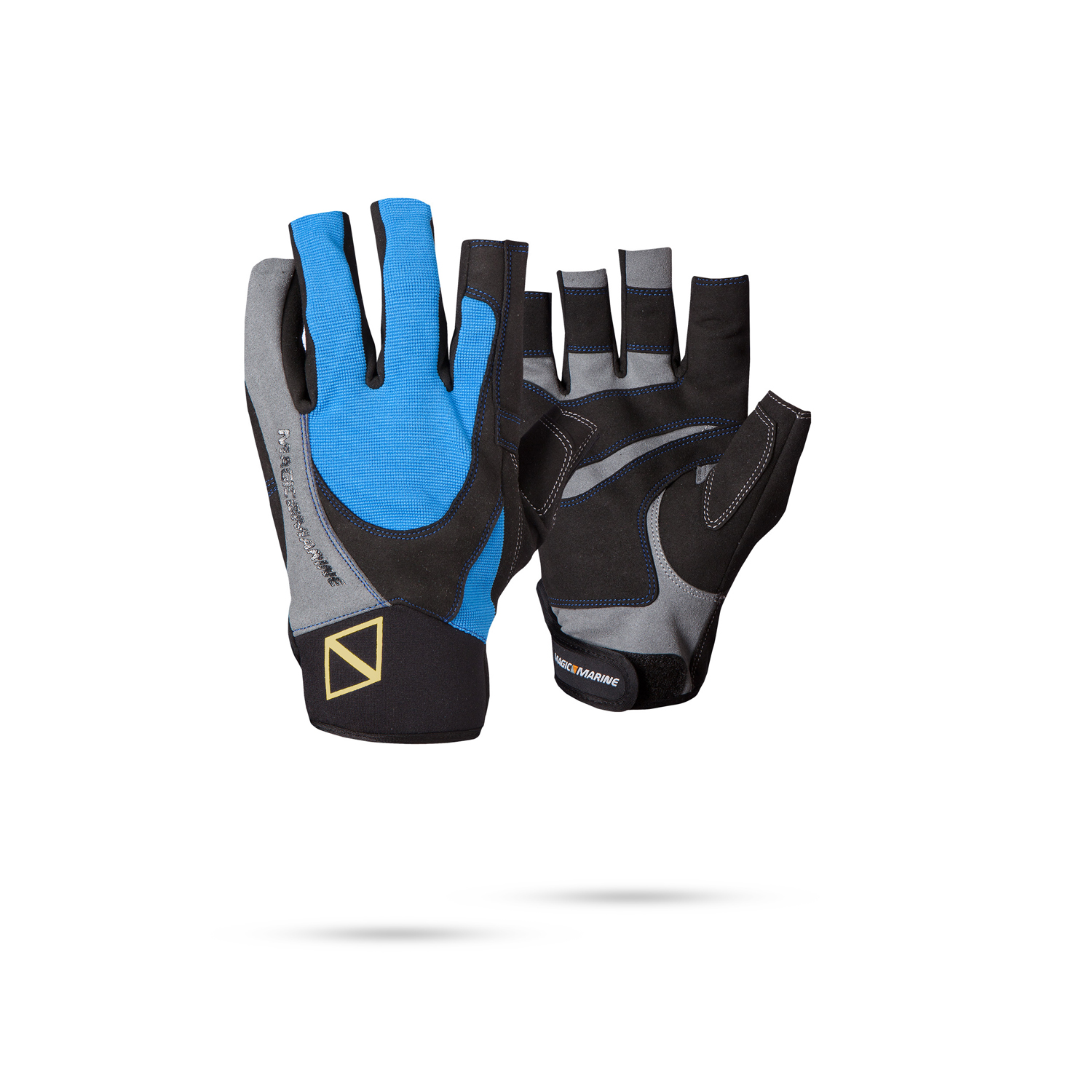 Gants De Voile À Doigts Courts Magic Marine Ultimate - Bleu