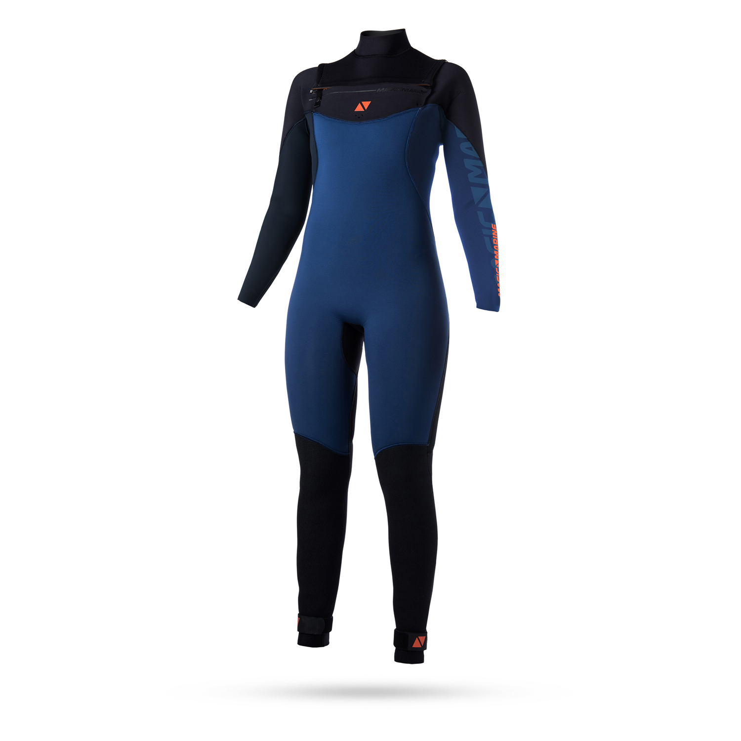 Magic Marine Femmes 4 / 3Mm Front-Zip Ace Wetsuit - Marine