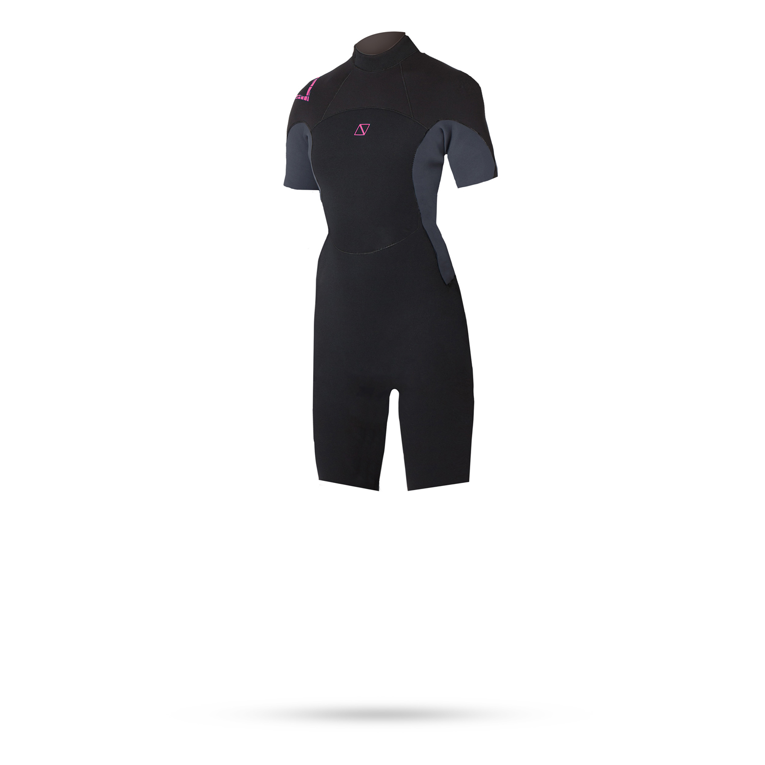 Magic Marine Femmes Marque 3 / 2Mm Back-Zip Shorty Wetsuit - Noir