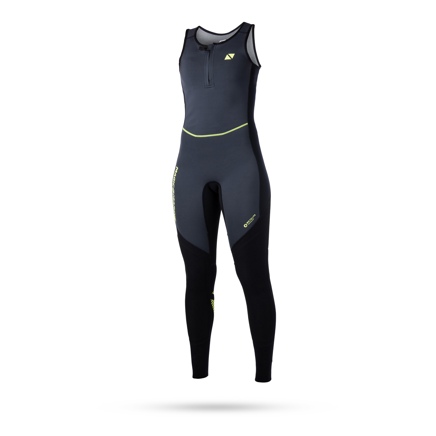 Magic Marine Femmes Ultime 1.5Mm Long John Wetsuit - Noir