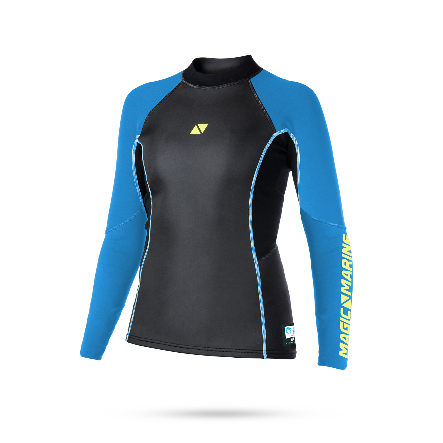 Magic Marine Womens Ultimate 3Mm Néoprène À Manches Longues Gilet - Bleu