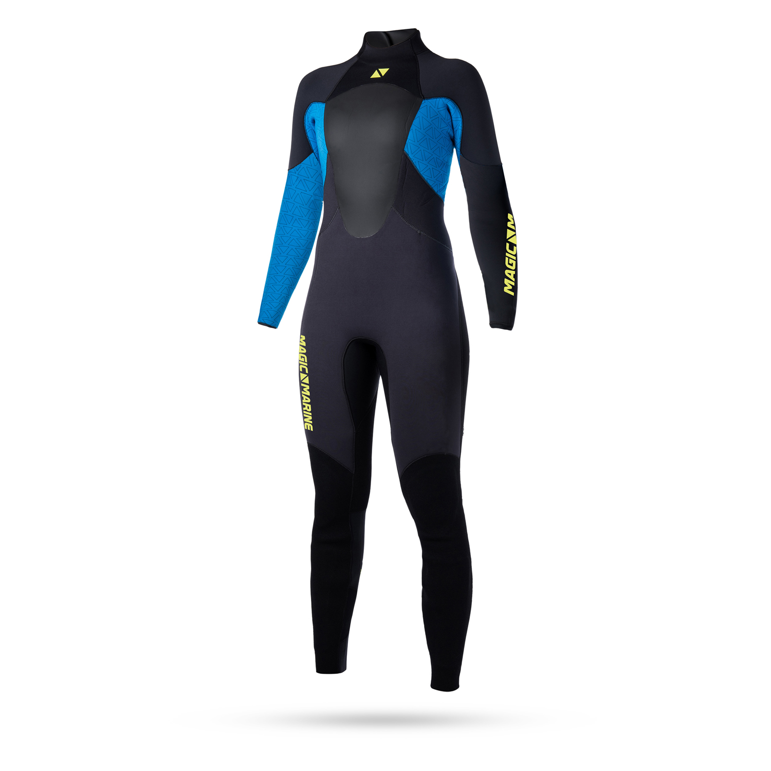 Combinaison Back-Zip Magic Marine Womens Ultimate 5 / 3Mm - Bleu