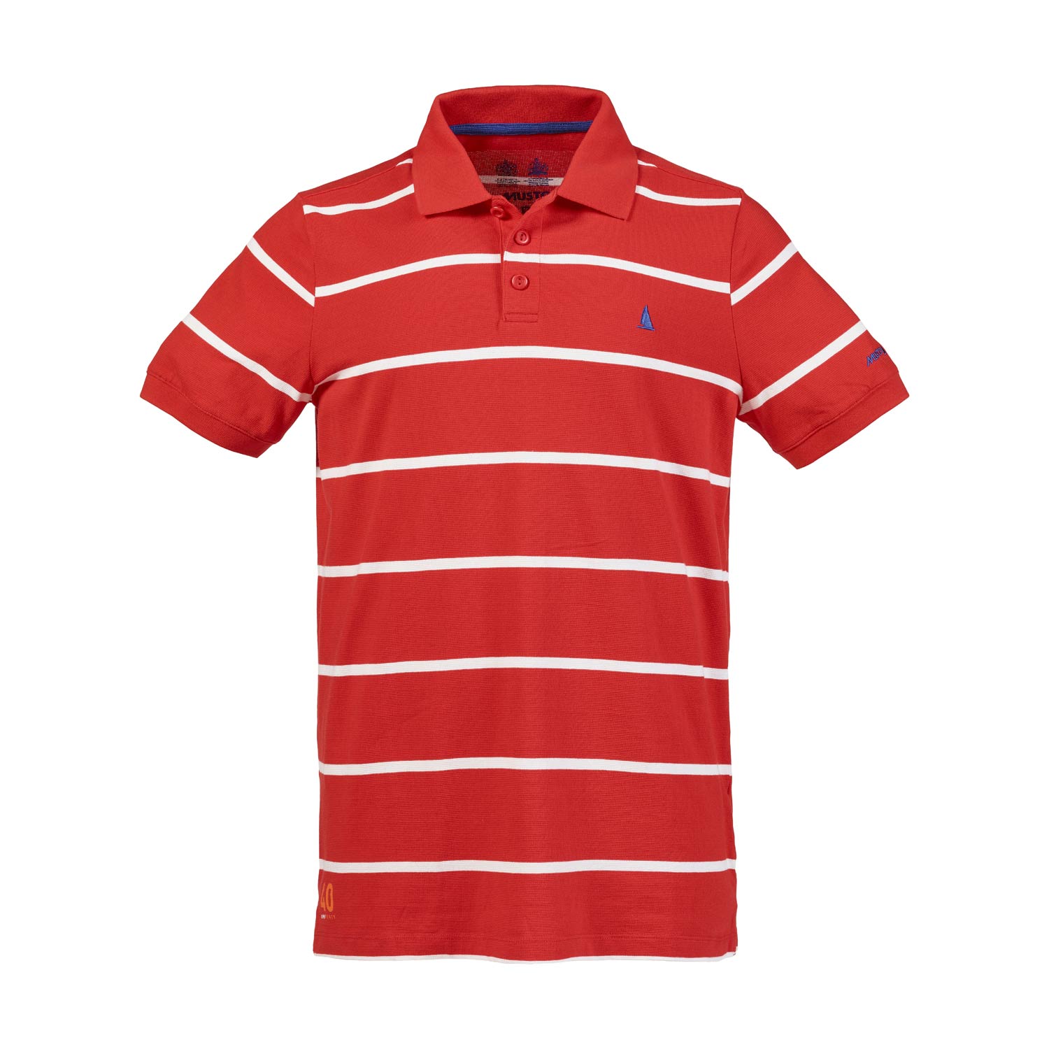 Musto Air Uv À Séchage Rapide À Manches Courtes Michael Polo - Fiery Red