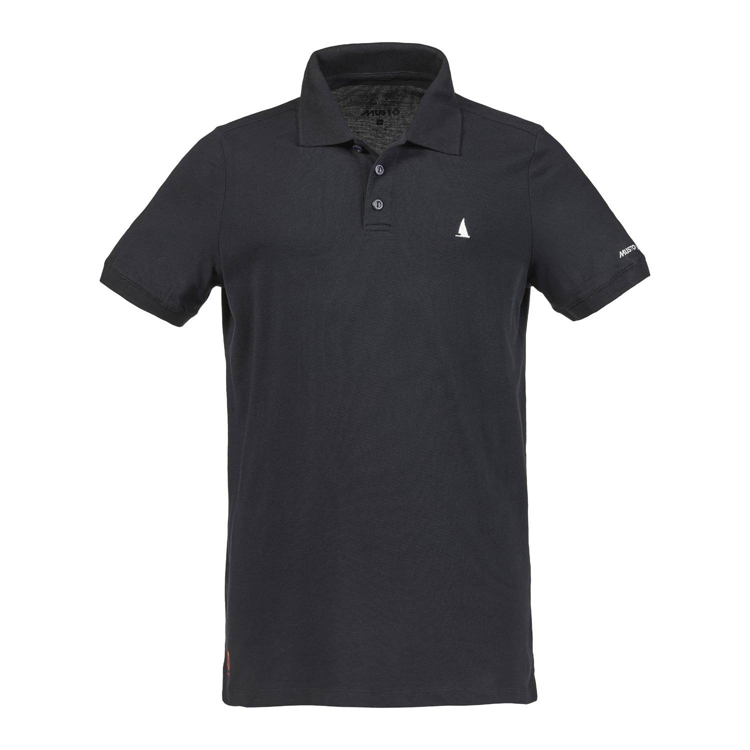 Musto Air Uv Rapide Court Sec Manches Sennen Polo - Noir
