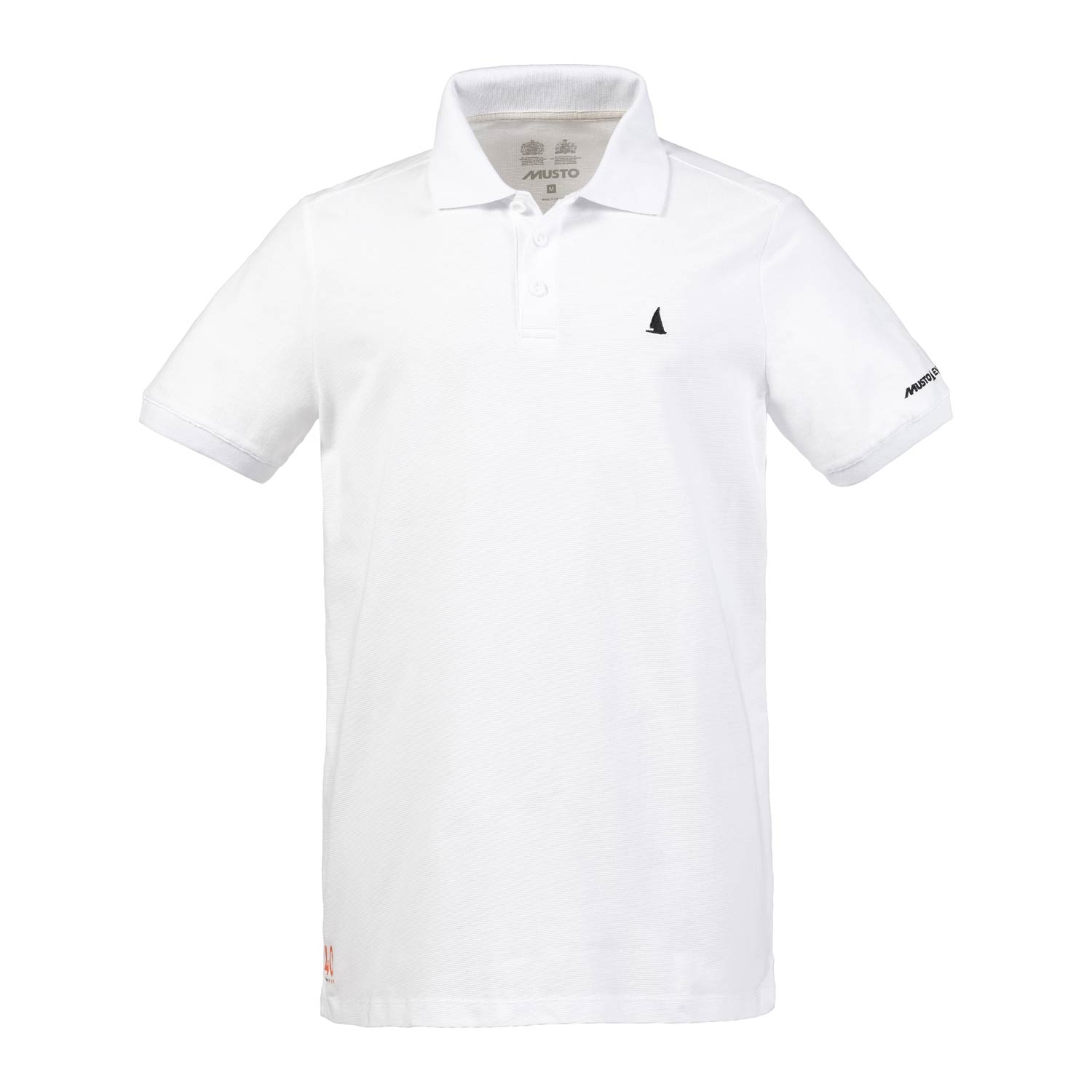 Musto Air Uv À Séchage Rapide À Manches Courtes Sennen Polo - Blanc Optique