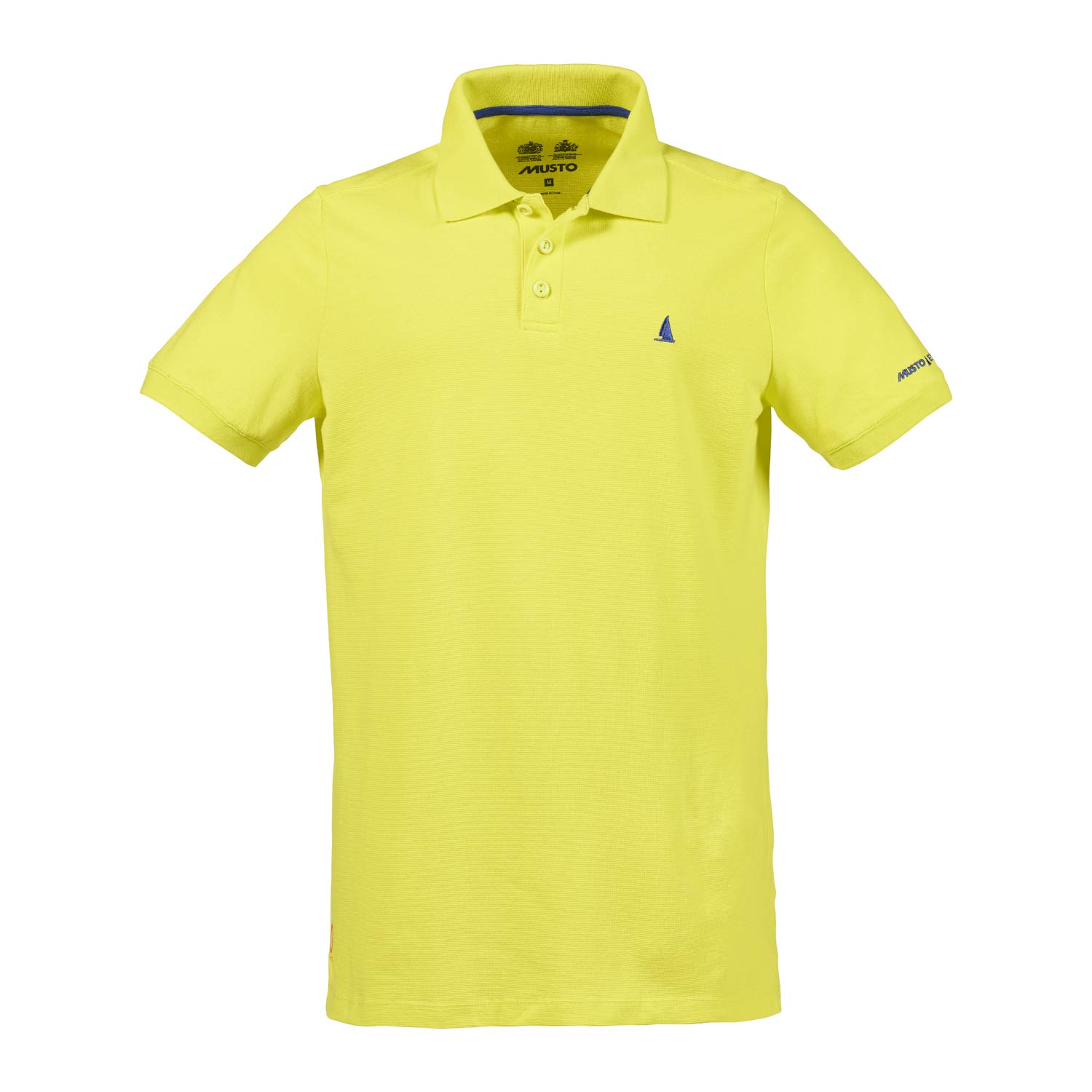 Musto Air Uv À Séchage Rapide À Manches Courtes Sennen Polo - Sulphur Spring
