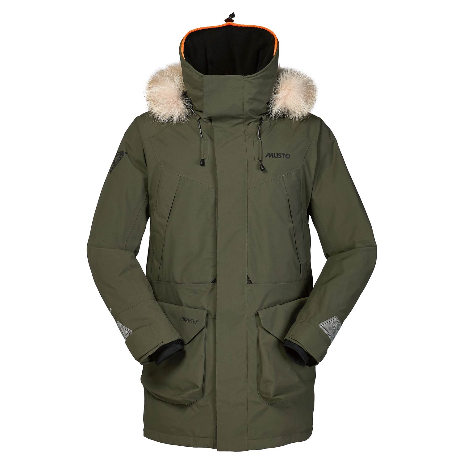 Musto Arctique Gore-Tex Primaloft Parka - Forest Green
