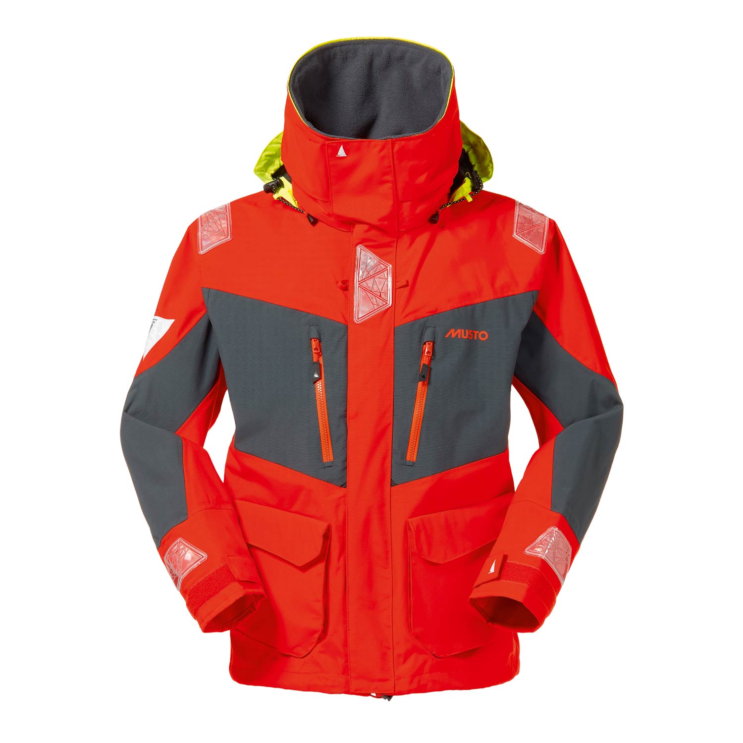 Veste Musto Br2 Offshore - Feu Orange / Gris Foncé