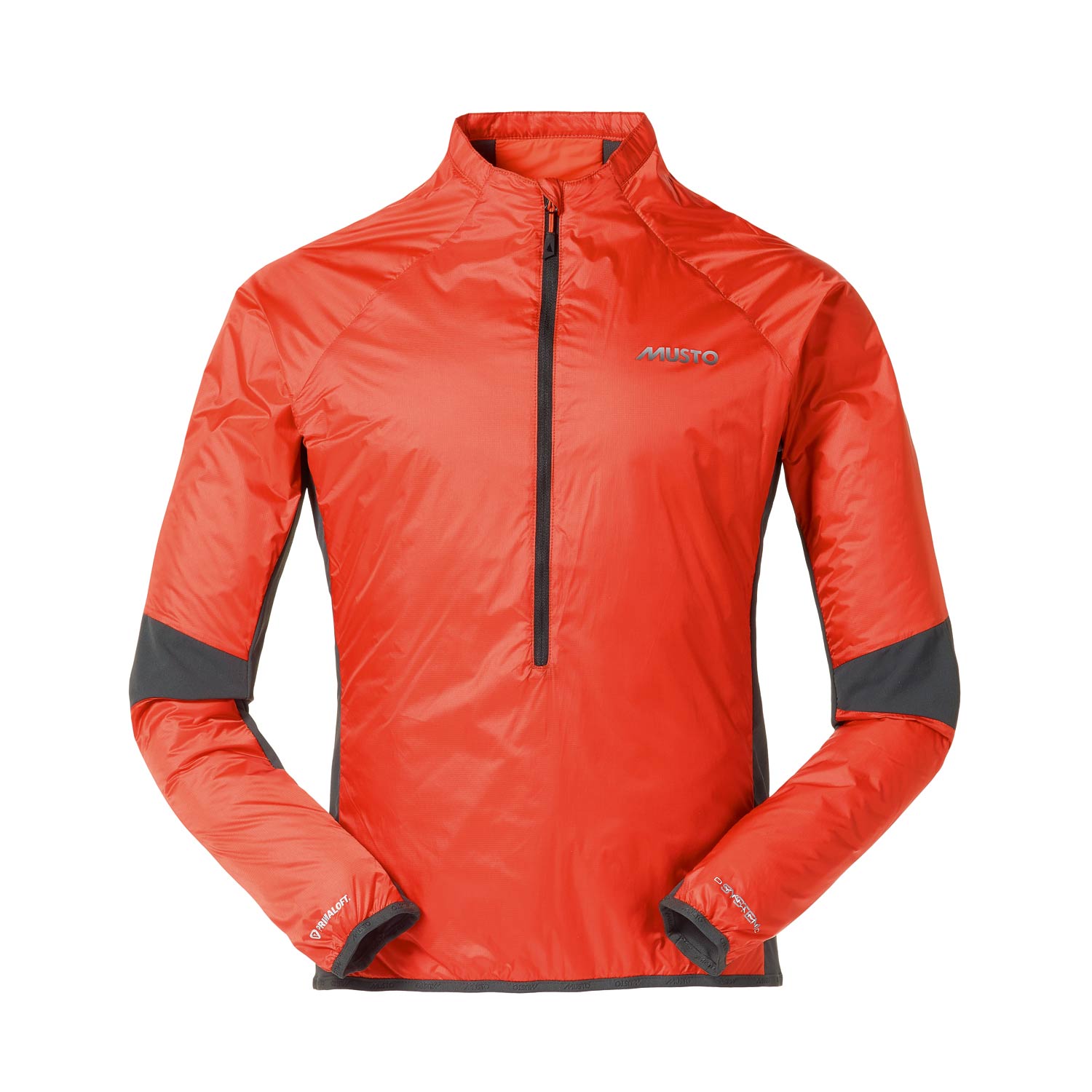 Musto Dynamique Mid Layer - Feu Orange / Carbone
