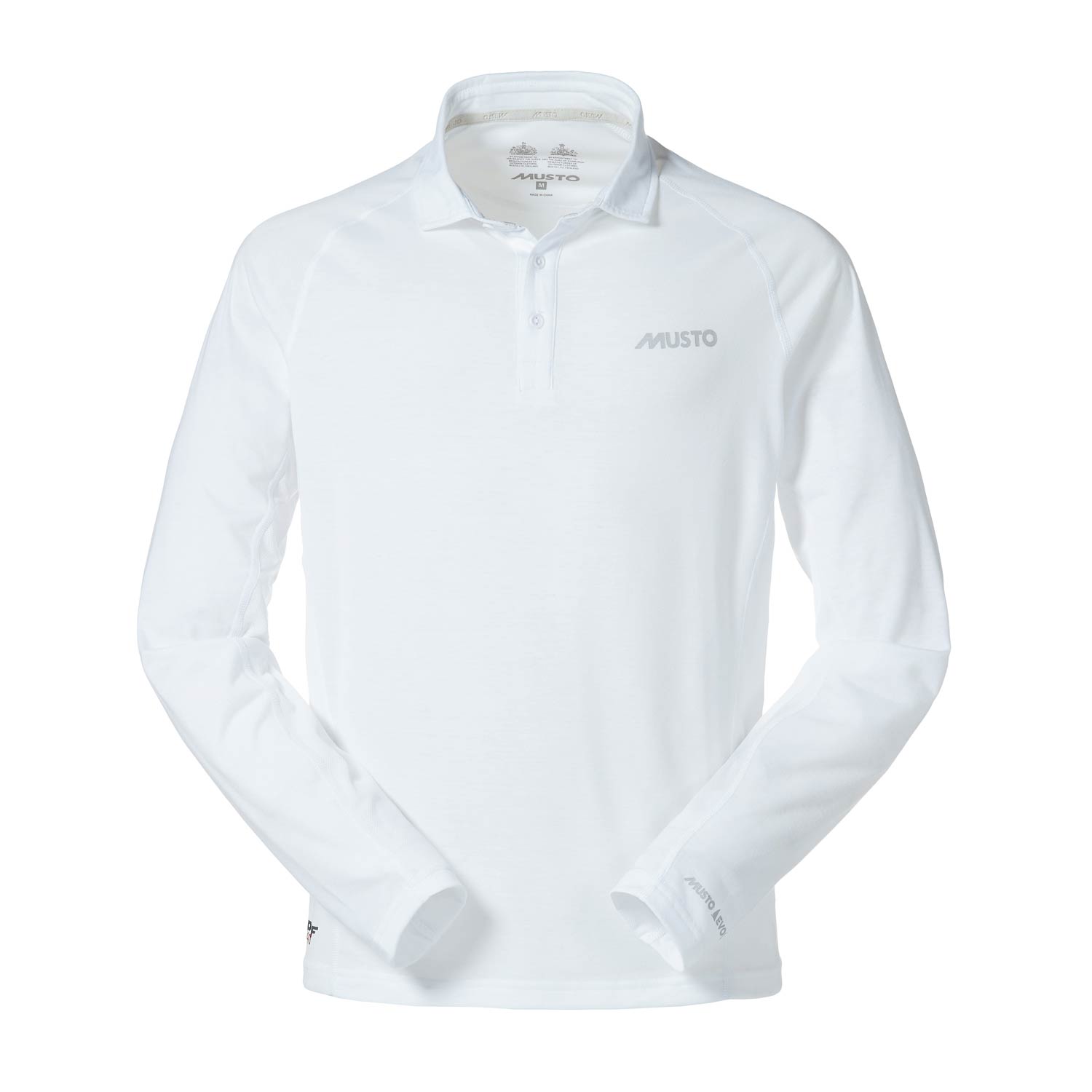 Musto Evolution Essential Ls Uv À Séchage Rapide Polo - Blanc