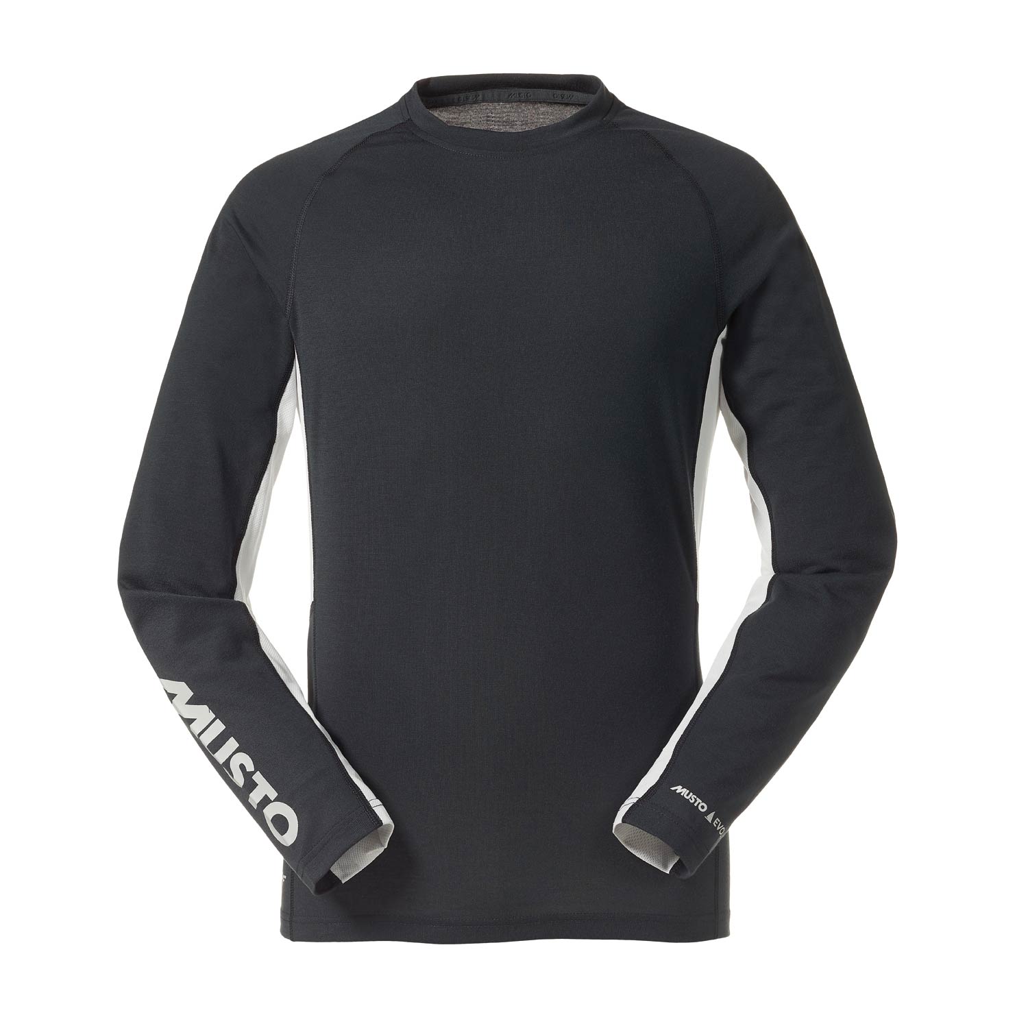 Musto Essential Evolution Uv À Séchage Rapide T-Shirt Ls - Carbon / Platinum