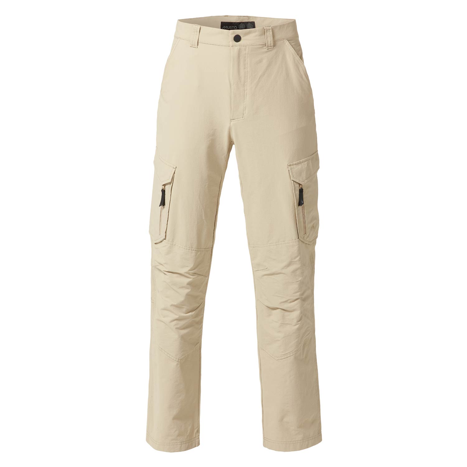 Musto Uv Essential Pantalon À Séchage Rapide - Lumière, Pierre Jambe Régulier