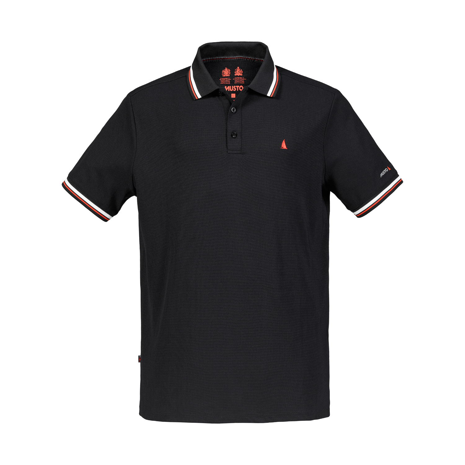 Musto Evolution Pro Lite Polo À Manches Courtes - Noir