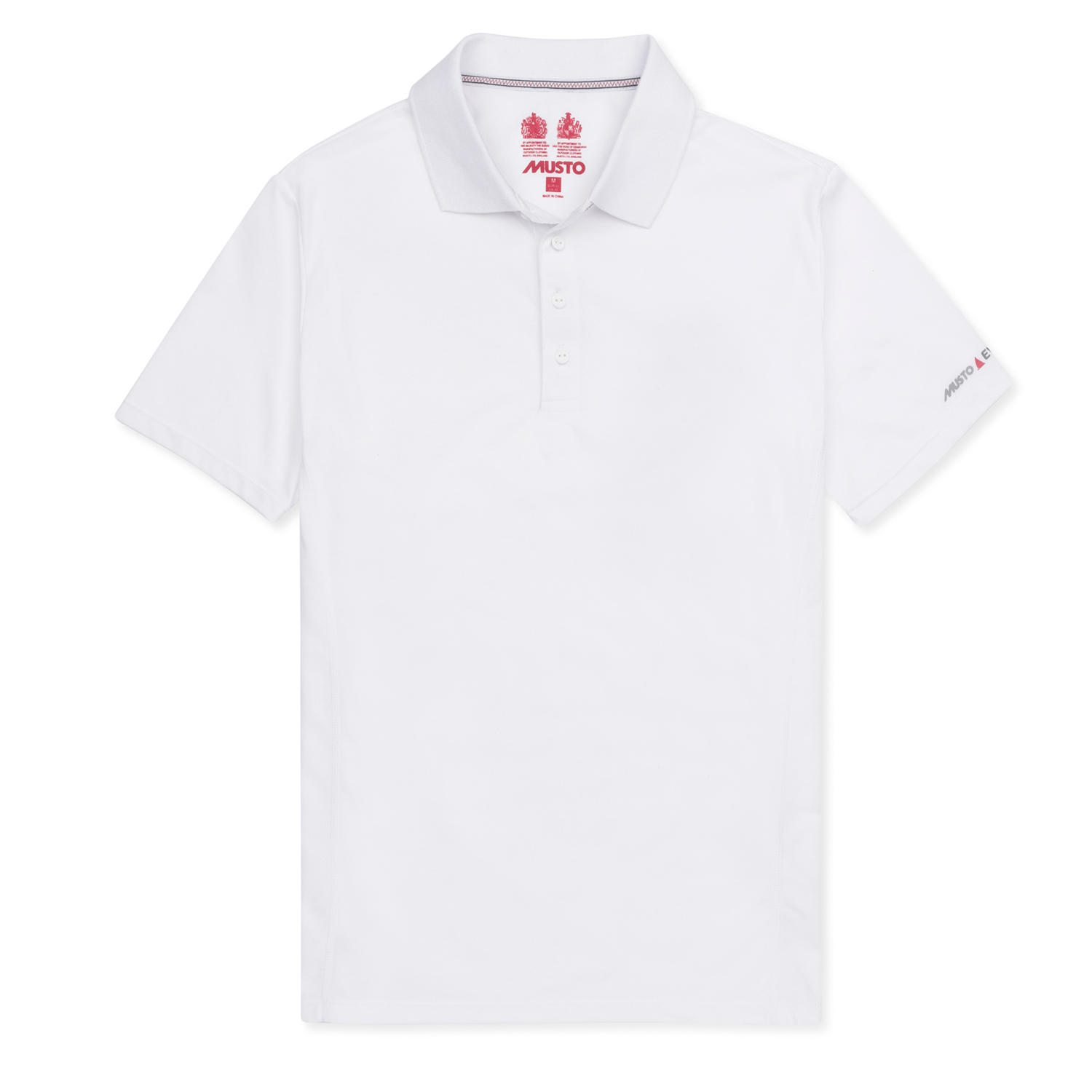 Musto Evolution Sunblock Polo À Manches Courtes - Blanc