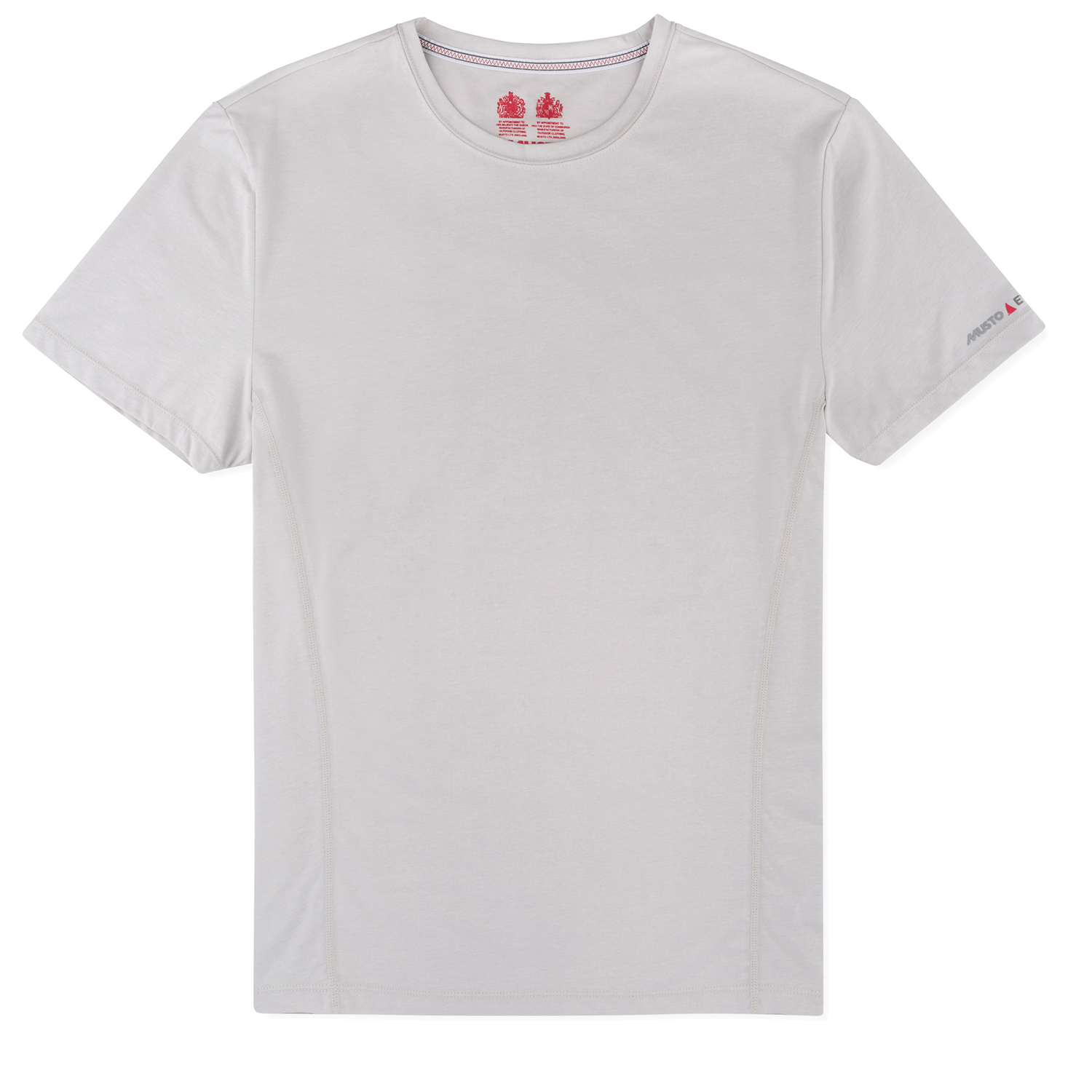 Musto Evolution Sunblock À Manches Courtes T-Shirt - Platinum