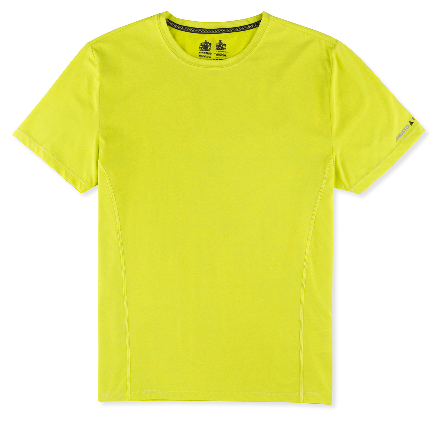 Musto Evolution Sunblock À Manches Courtes T-Shirt - Sulphur Spring