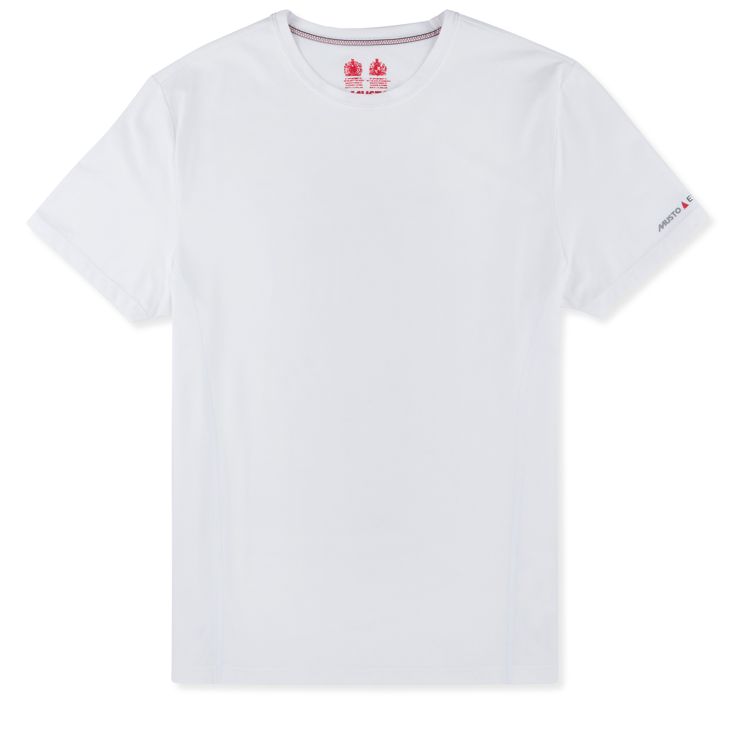 Musto Evolution Sunblock À Manches Courtes T-Shirt - Blanc