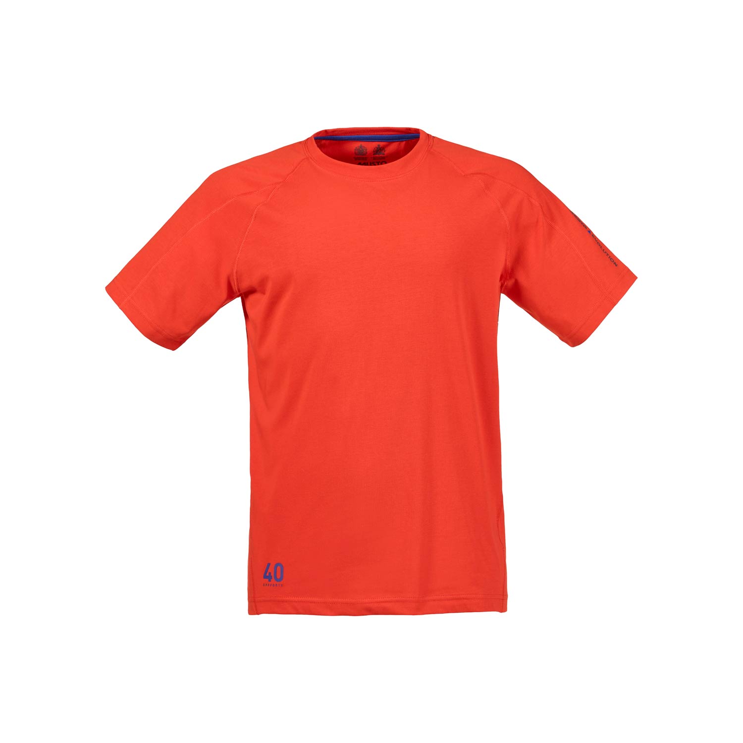 T-Shirt Musto Evolution Sunblock Manches Courtes - Feu Orange