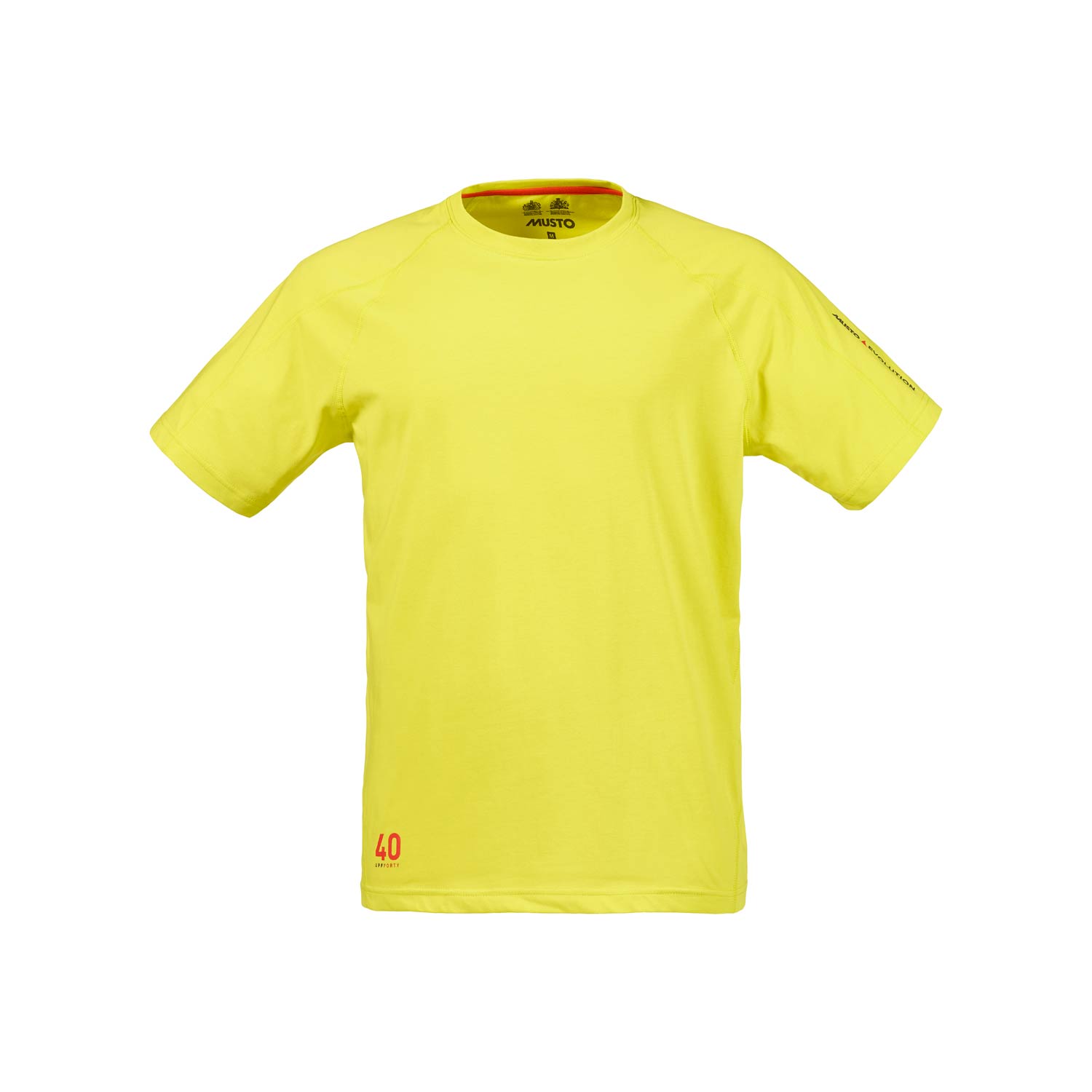 T-Shirt Musto Evolution Sunblock À Manches Courtes - Sulphur Spring