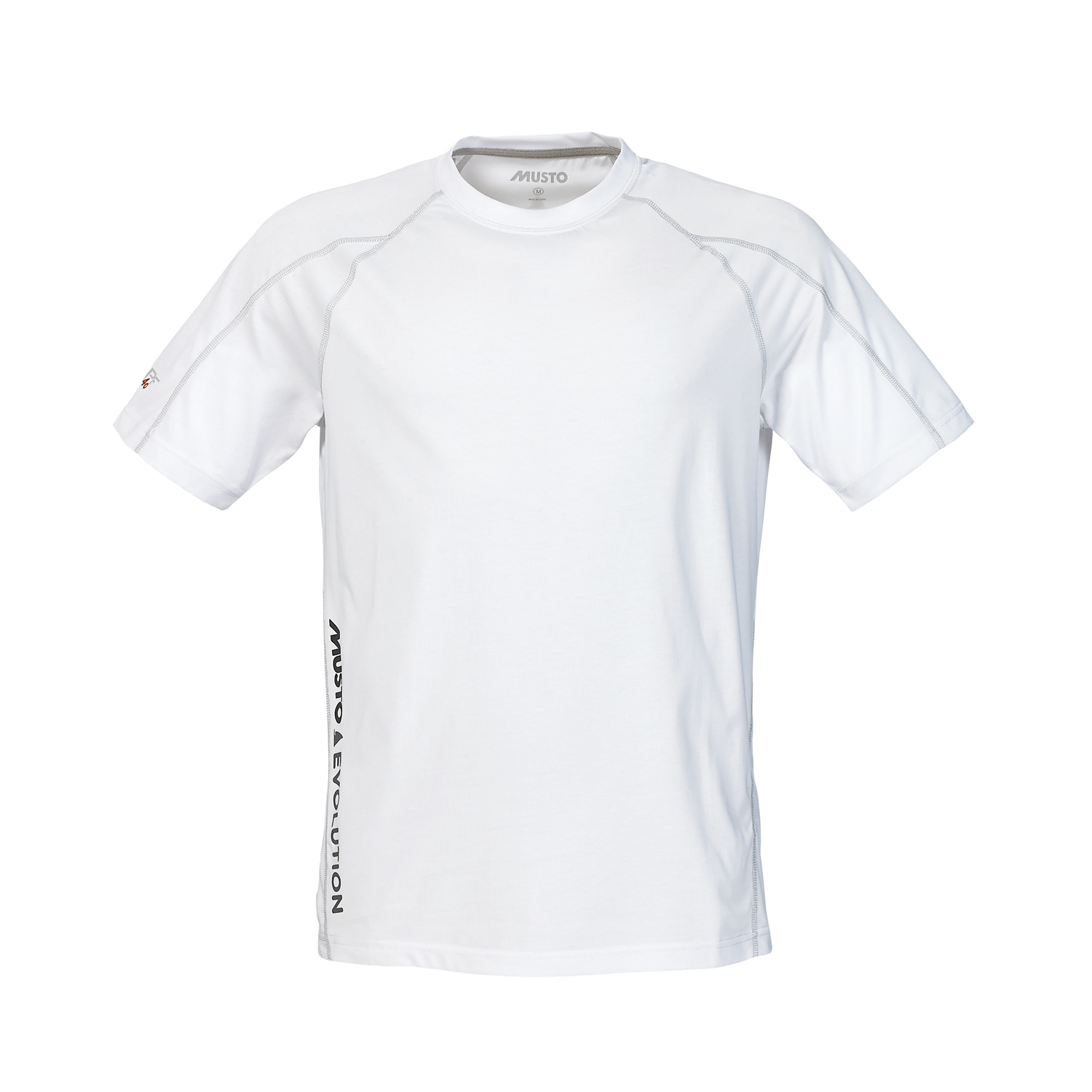 T-Shirt Musto Evolution Sunblock Manches Courtes - Blanc