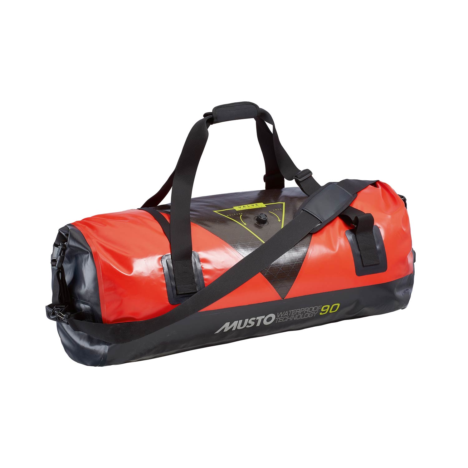 Musto Evolution 90L Étanche Holdall - Feu Orange