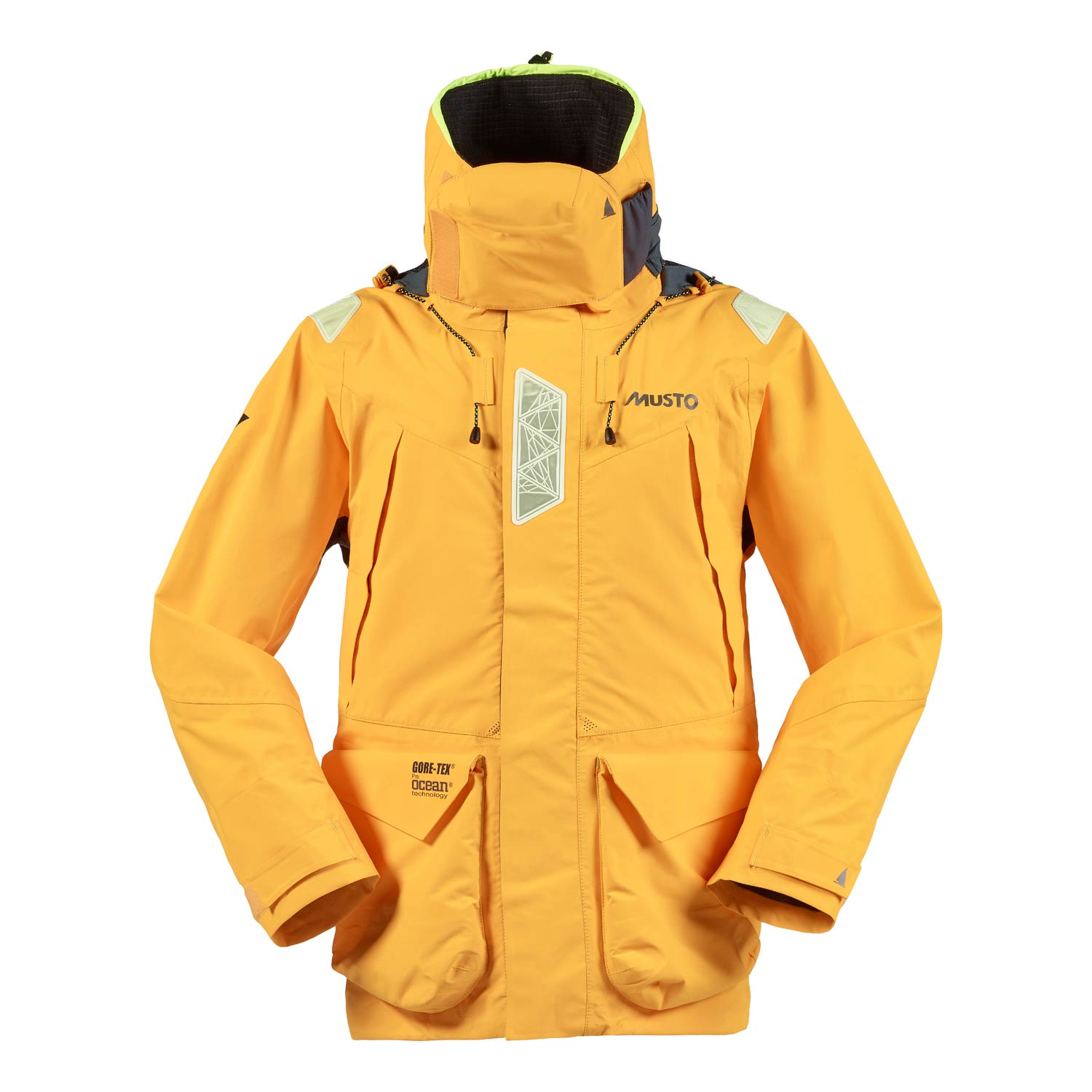 Musto Hpx Gore-Tex Ocean Jacket - Gold / Gris Foncé