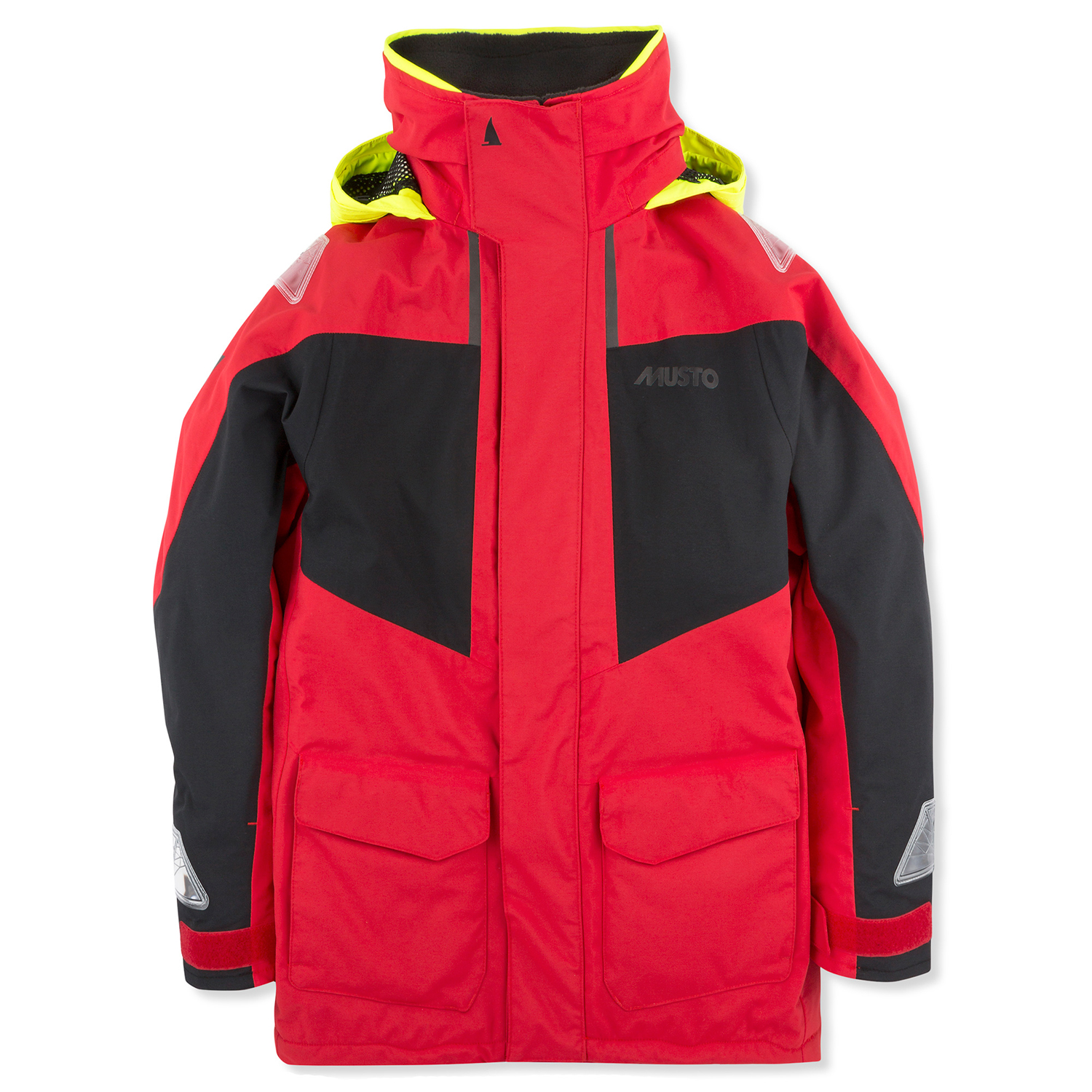 Musto Junior Br1 Coastal Jacket - Vrai Rouge / Noir