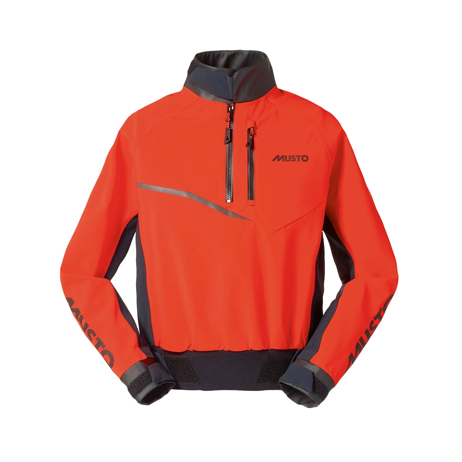 Musto Junior Dinghy Smock - Feu Orange / Noir